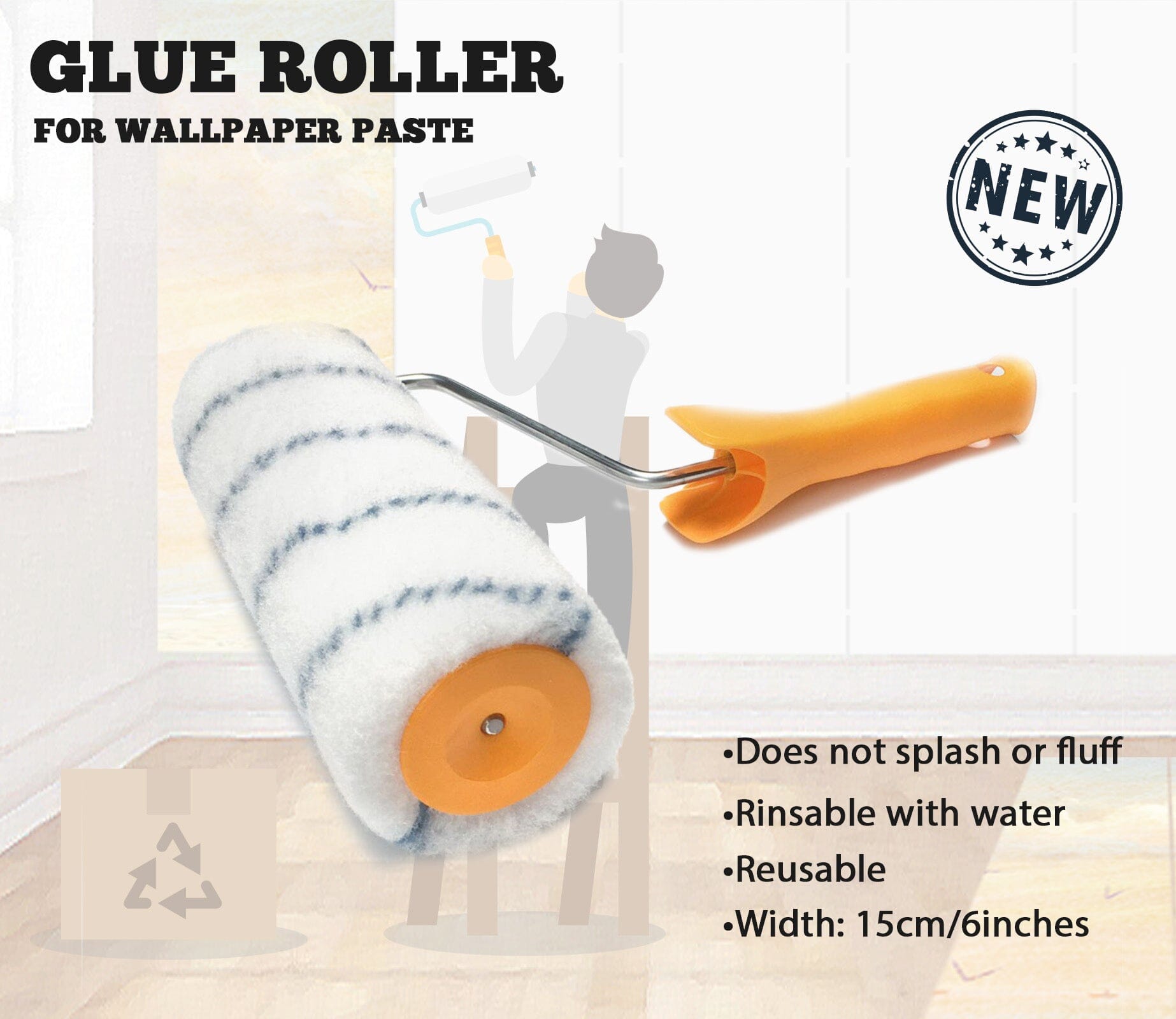 Installation Tool Set AJ Wallpaper Glue Roller Only 