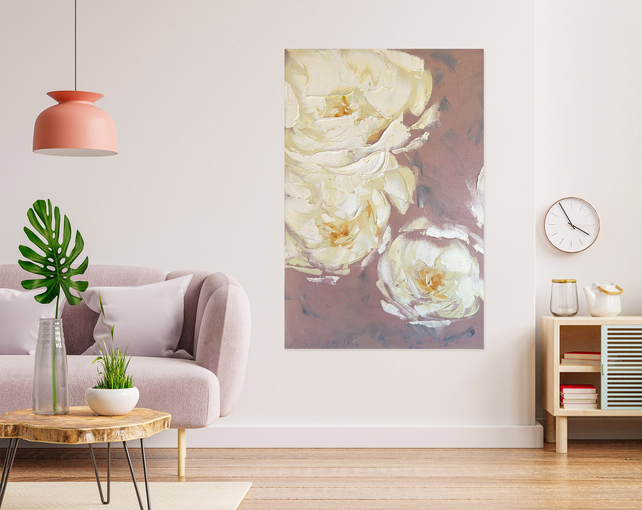 3D Elegant Rose 2608 Skromova Marina Wall Sticker