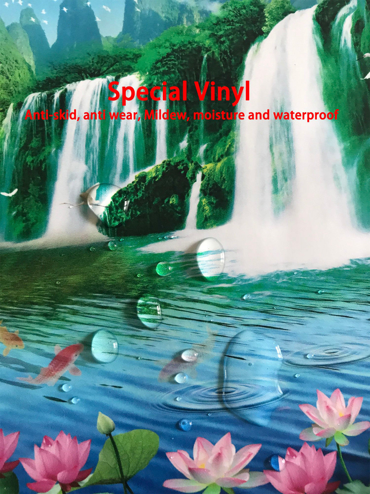 3D Ocean Mermaid Palace 7 Bathroom Wallpaper