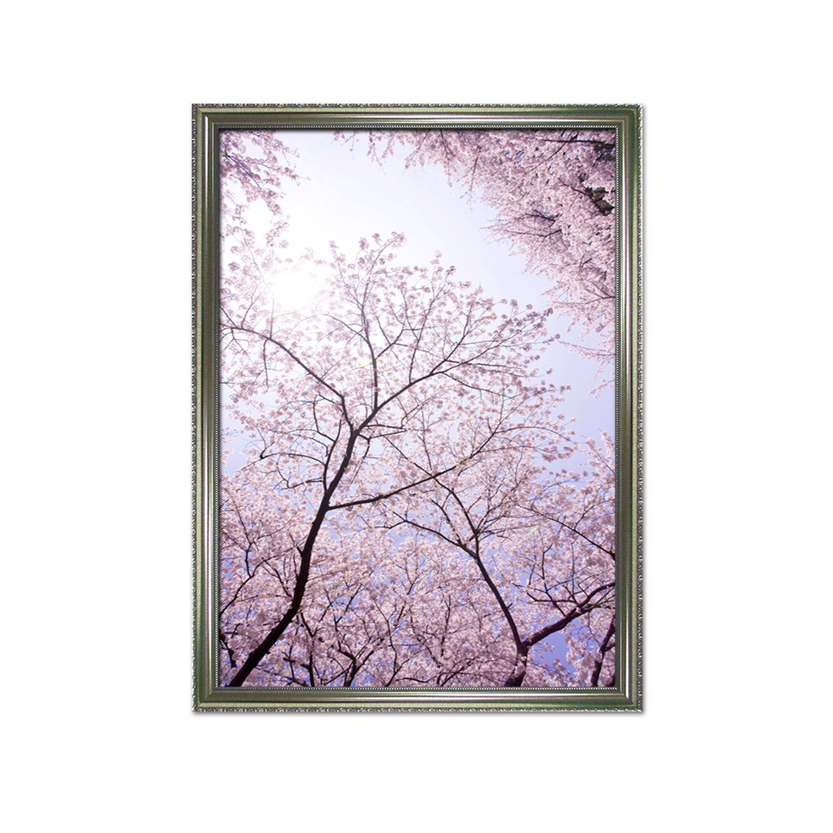 3D Tree Blossom 035 Fake Framed Print Painting Wallpaper AJ Creativity Home 