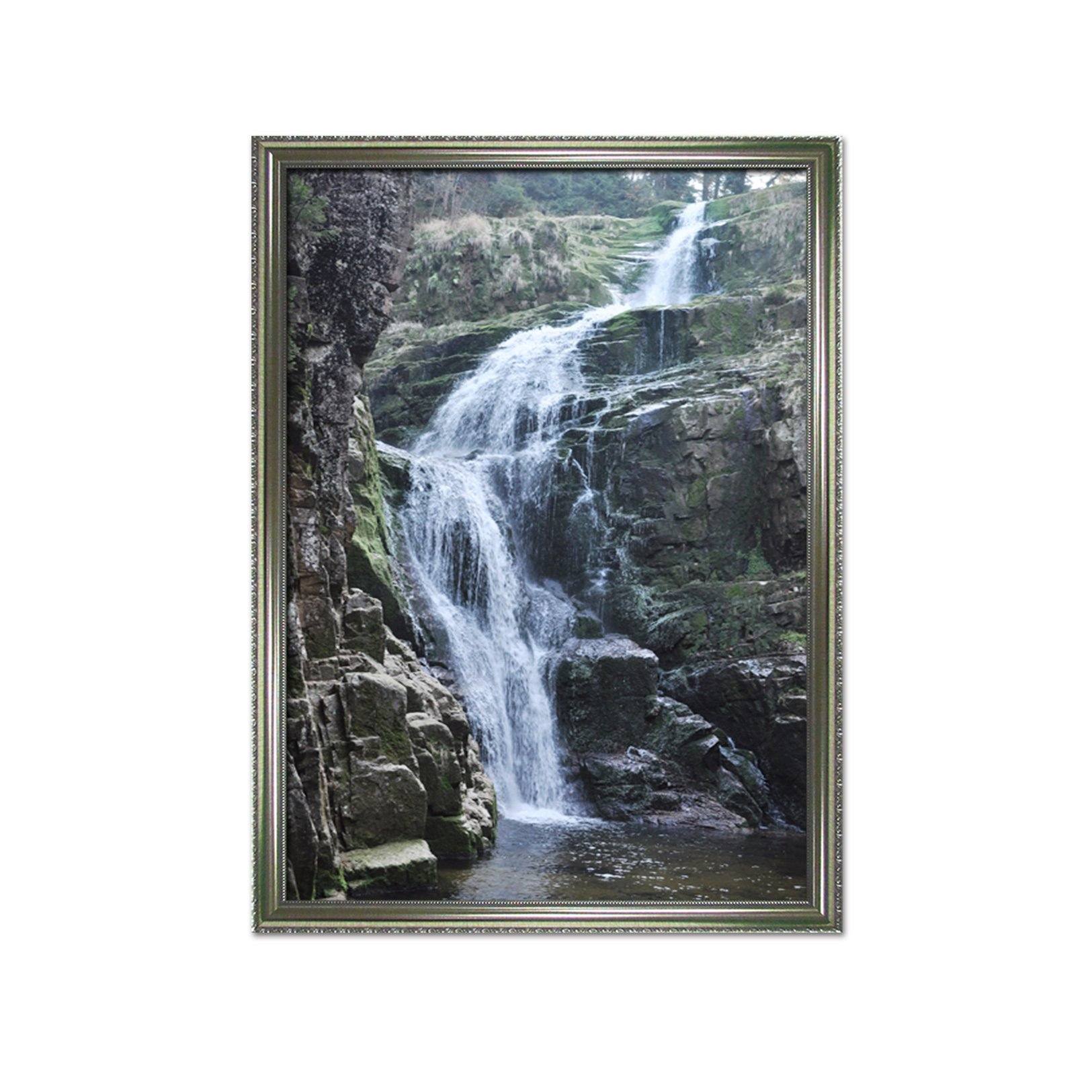 3D Lake Surface 101 Fake Framed Print Painting Wallpaper AJ Creativity Home 