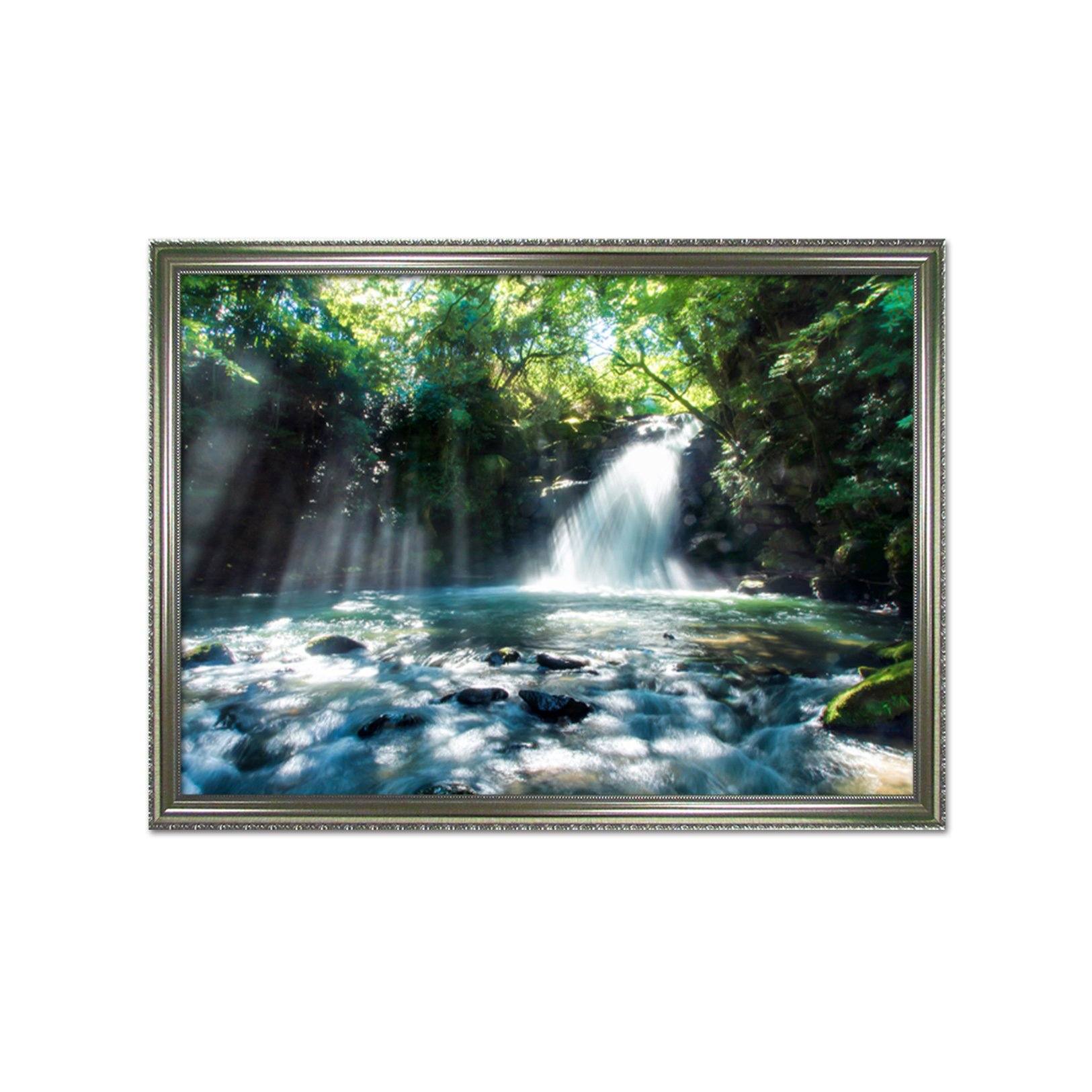 3D Sparkling Lake 195 Fake Framed Print Painting Wallpaper AJ Creativity Home 