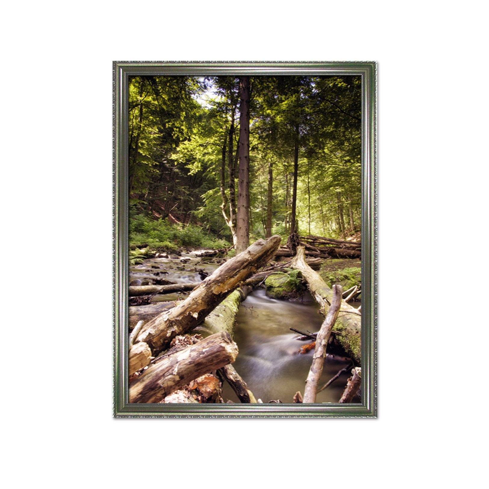 3D Curved Tree 051 Fake Framed Print Painting Wallpaper AJ Creativity Home 