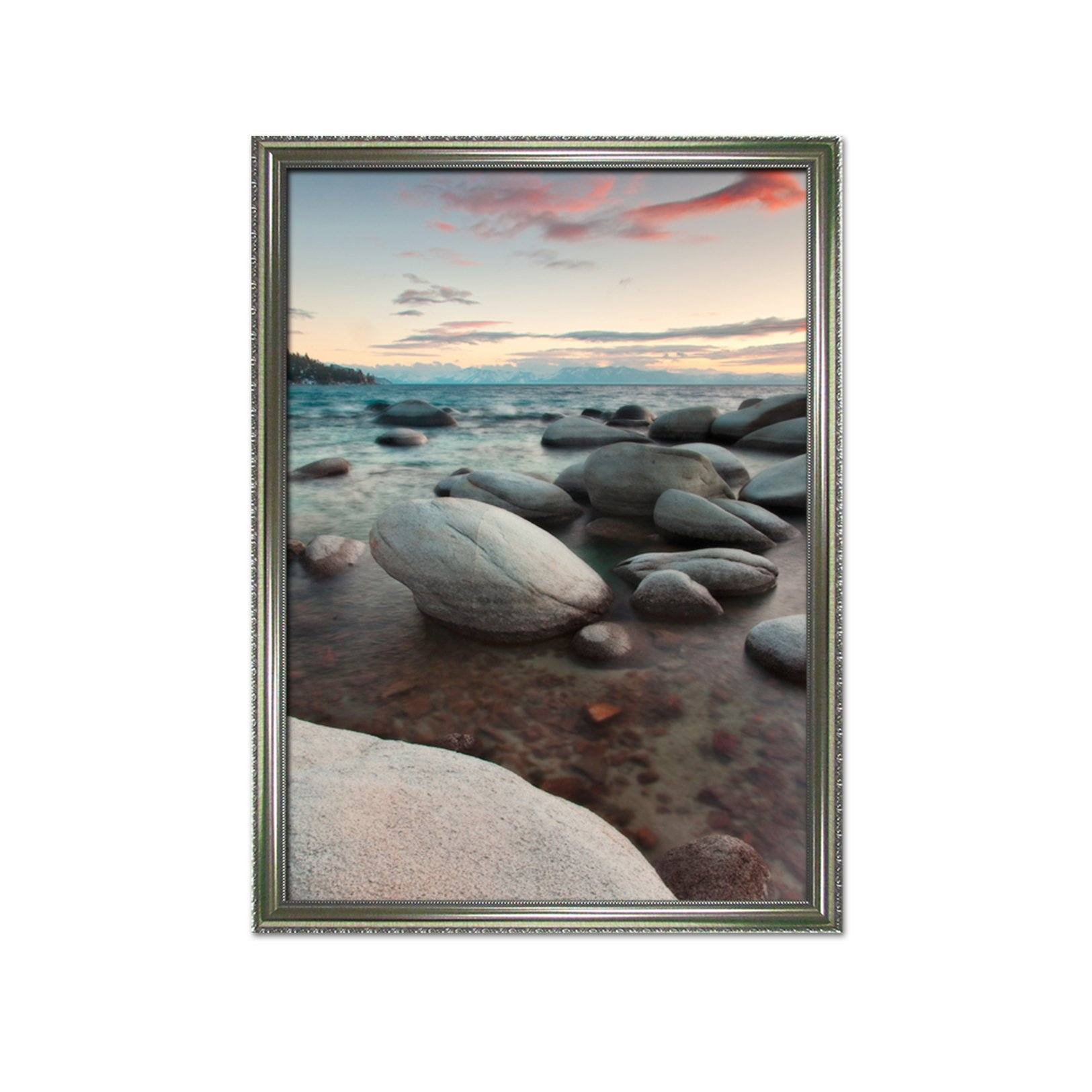 3D Sea Stones 024 Fake Framed Print Painting Wallpaper AJ Creativity Home 