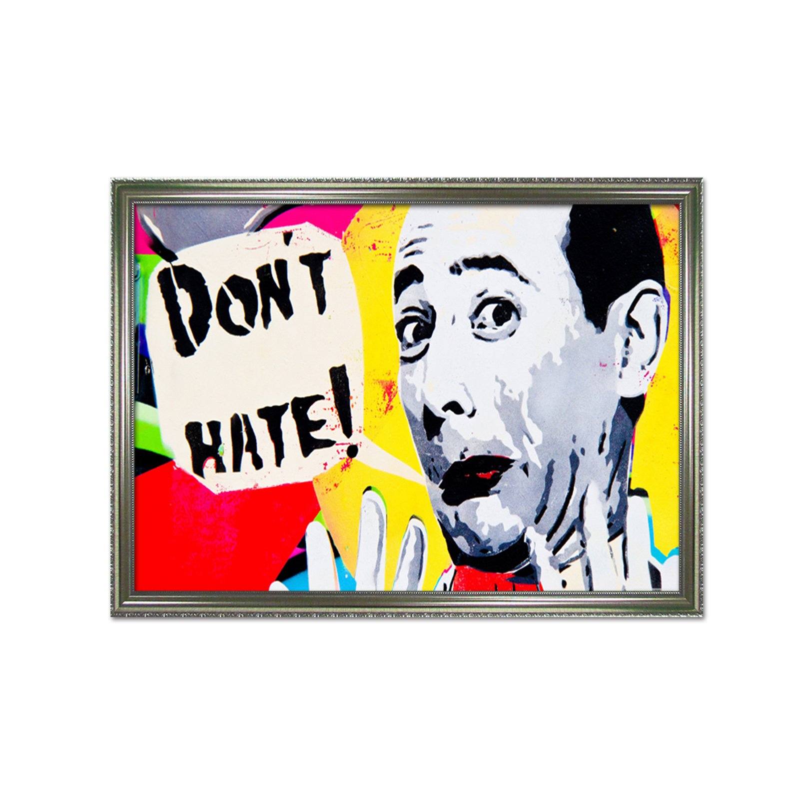 3D Funny Man 012 Fake Framed Print Painting Wallpaper AJ Creativity Home 