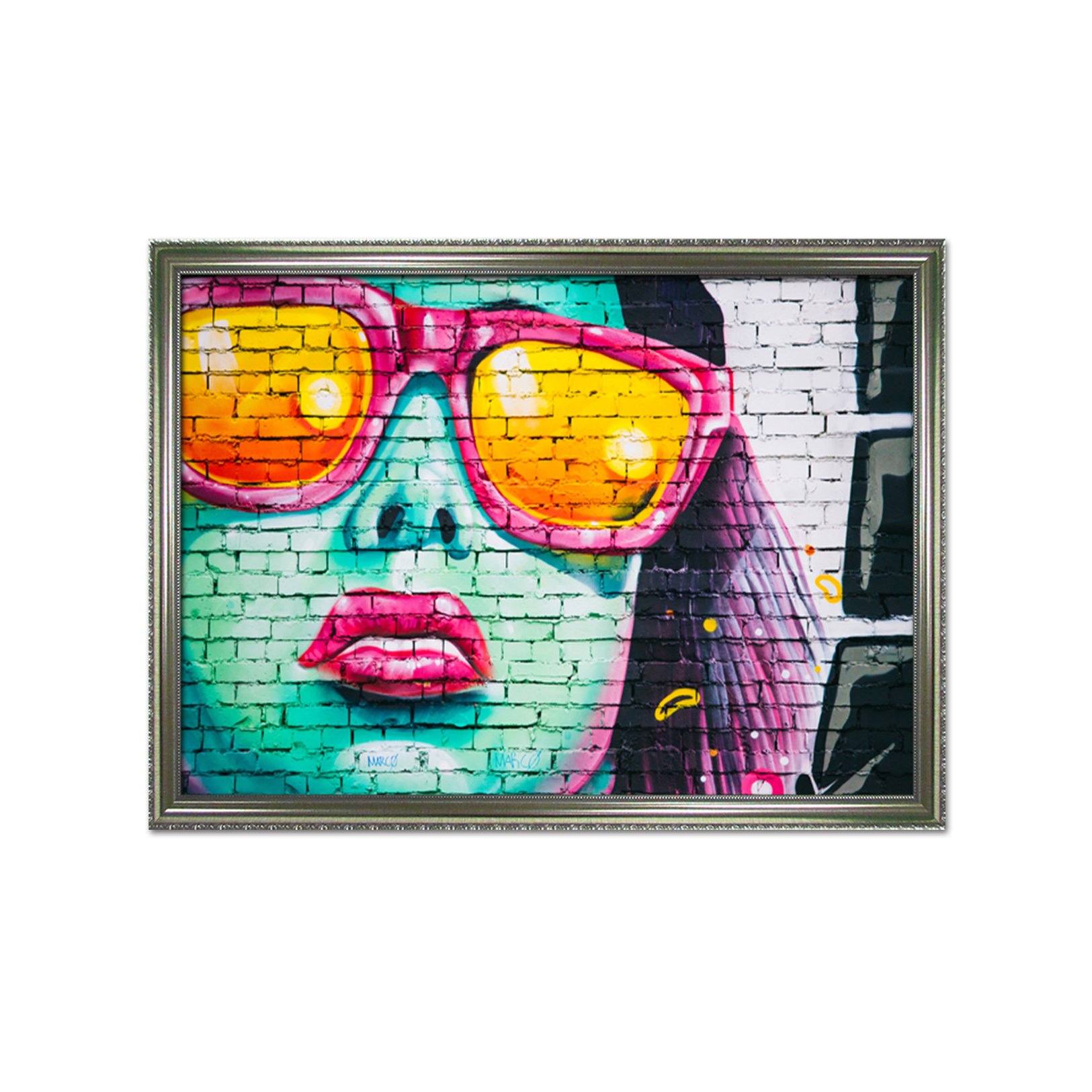 3D Beauty Woman 194 Fake Framed Print Painting Wallpaper AJ Creativity Home 