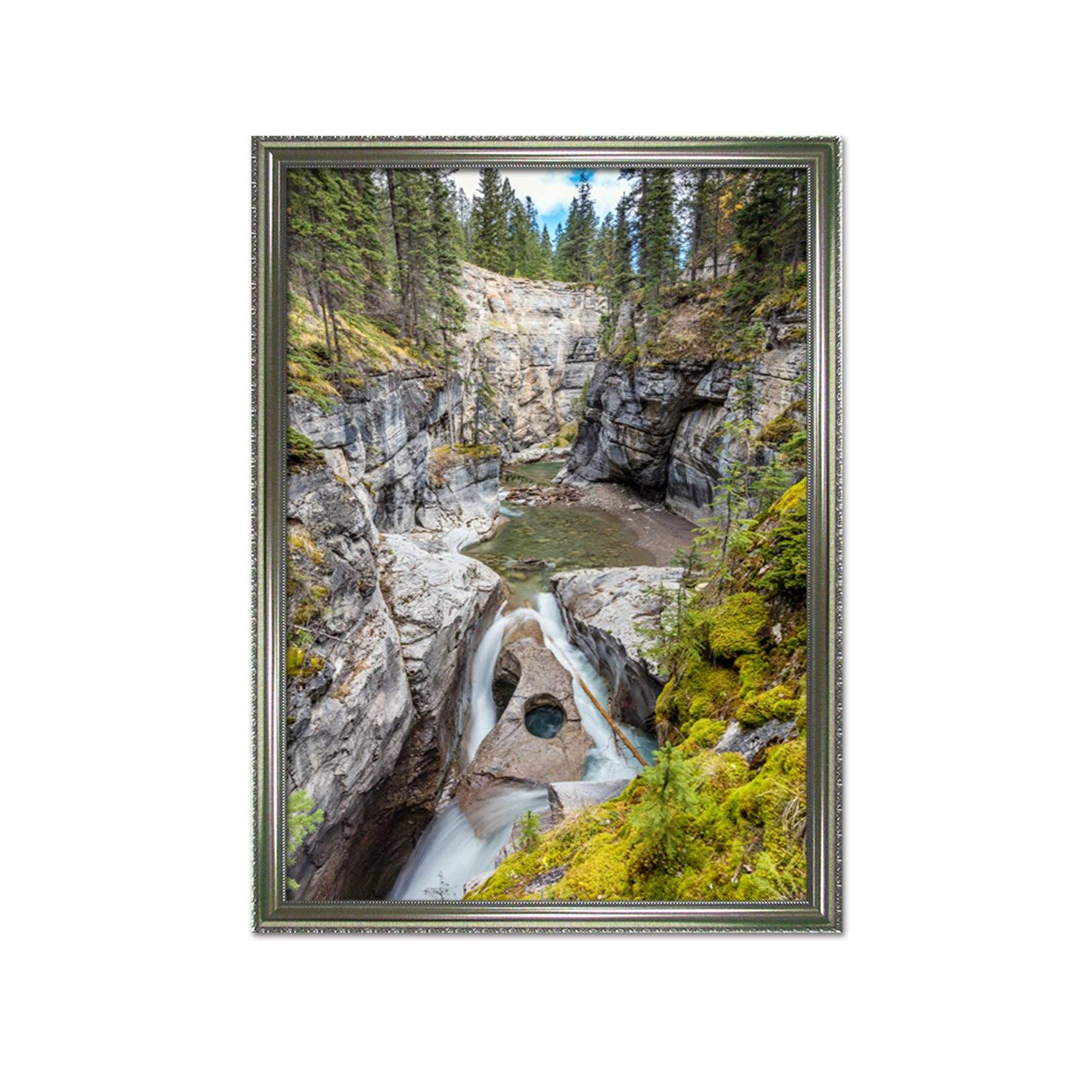 3D High Mountain 074 Fake Framed Print Painting Wallpaper AJ Creativity Home 