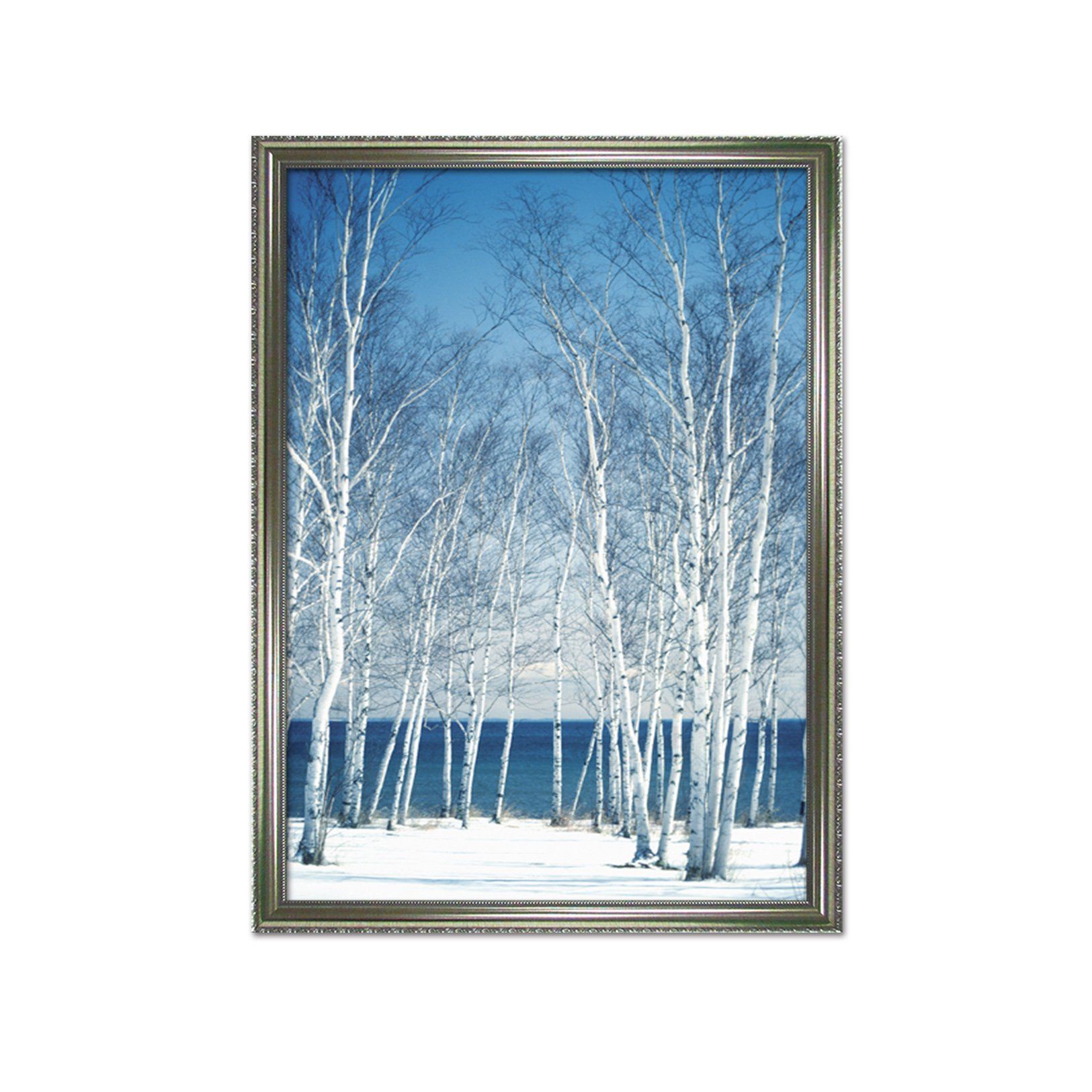 3D Snow Woods 033 Fake Framed Print Painting Wallpaper AJ Creativity Home 