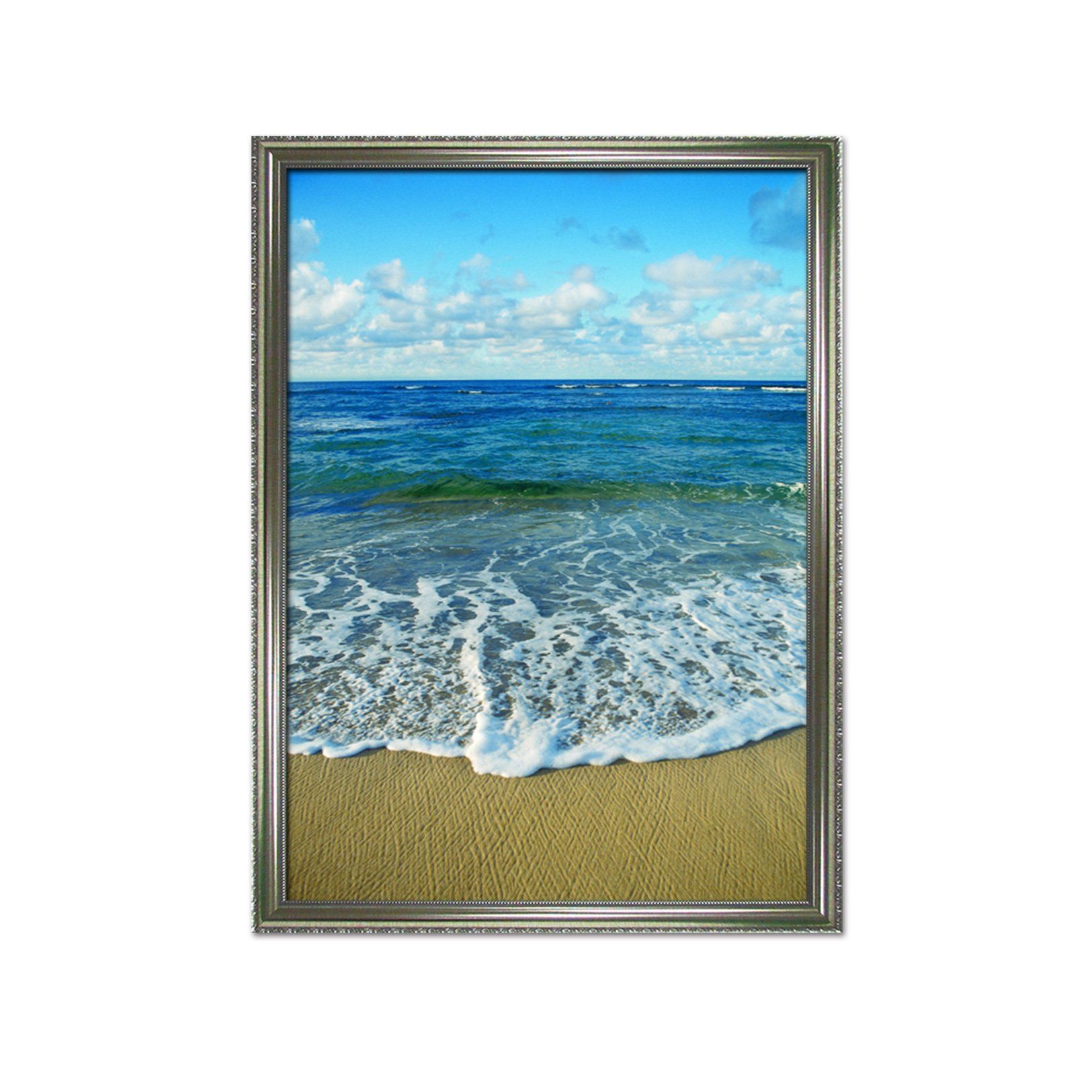3D Endless Sea 082 Fake Framed Print Painting Wallpaper AJ Creativity Home 
