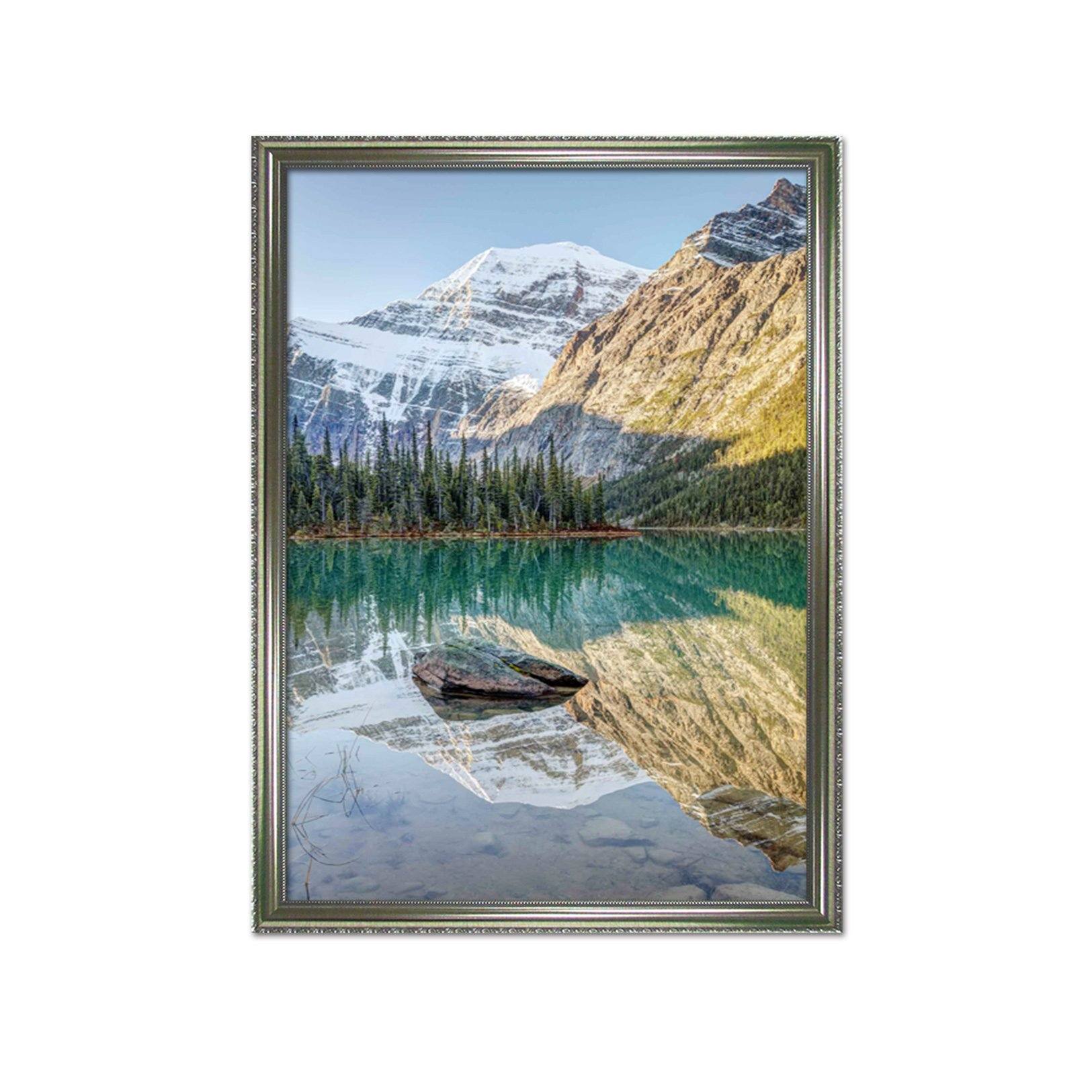3D Clear Lake 029 Fake Framed Print Painting Wallpaper AJ Creativity Home 