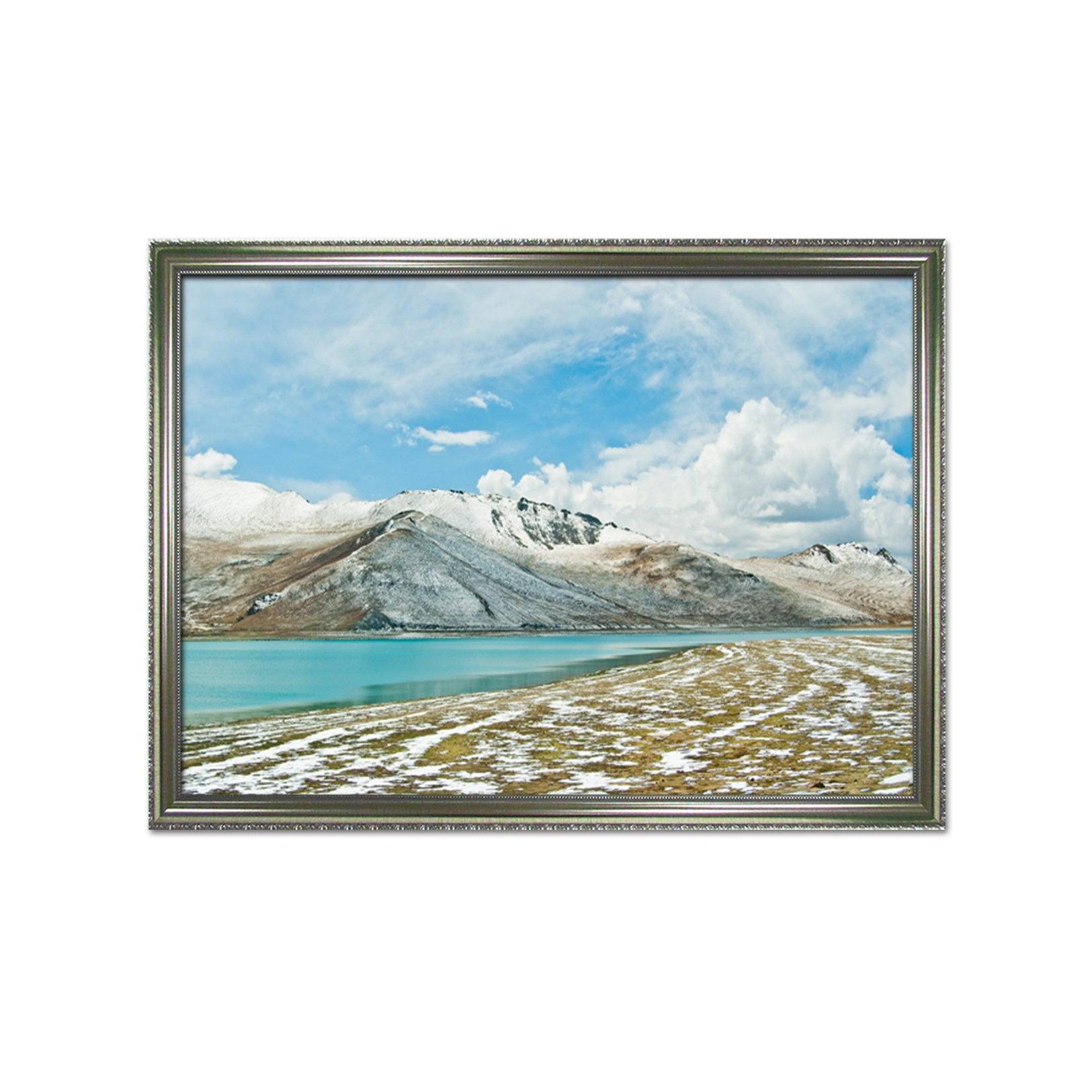 3D Stone Beach 198 Fake Framed Print Painting Wallpaper AJ Creativity Home 