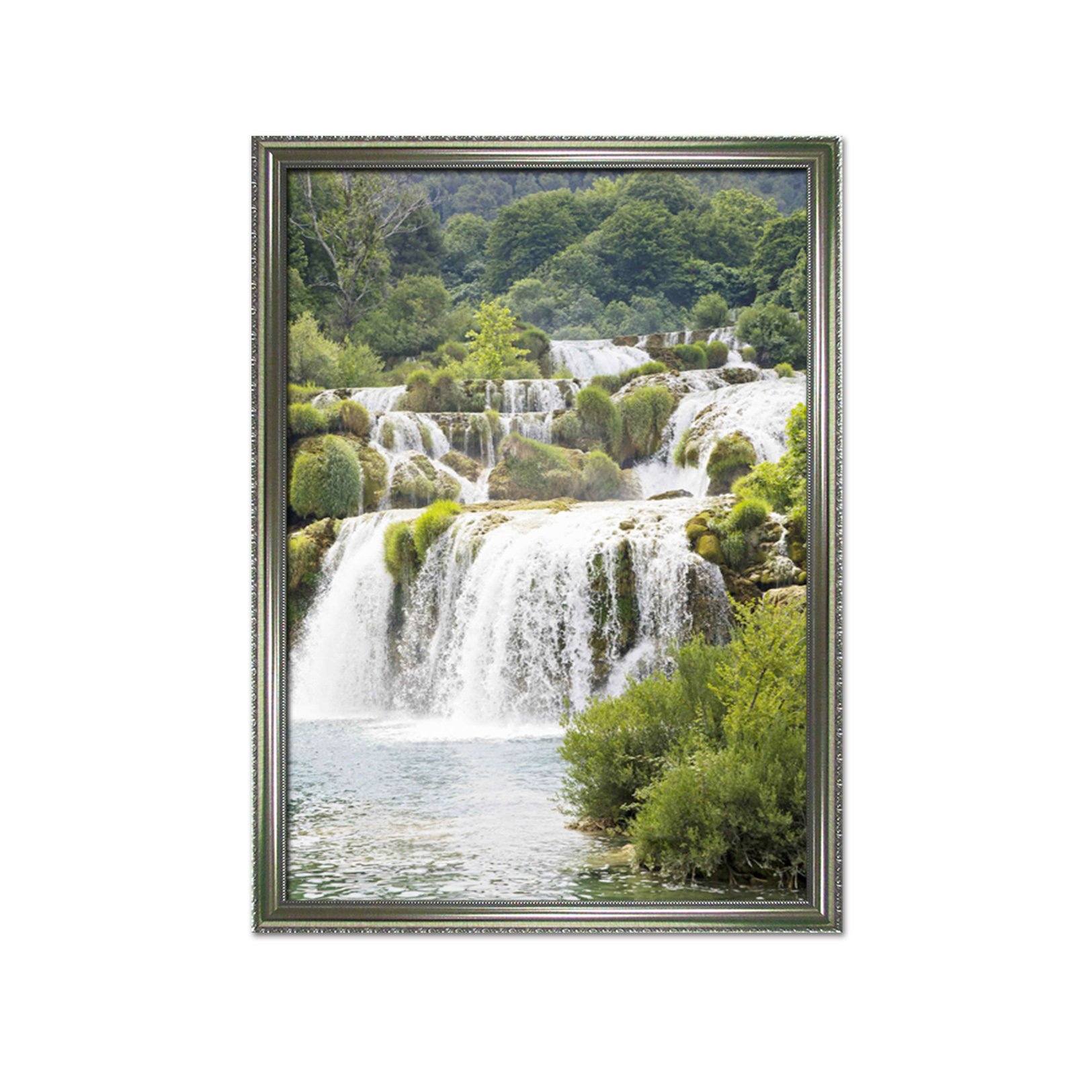3D River Forest 139 Fake Framed Print Painting Wallpaper AJ Creativity Home 