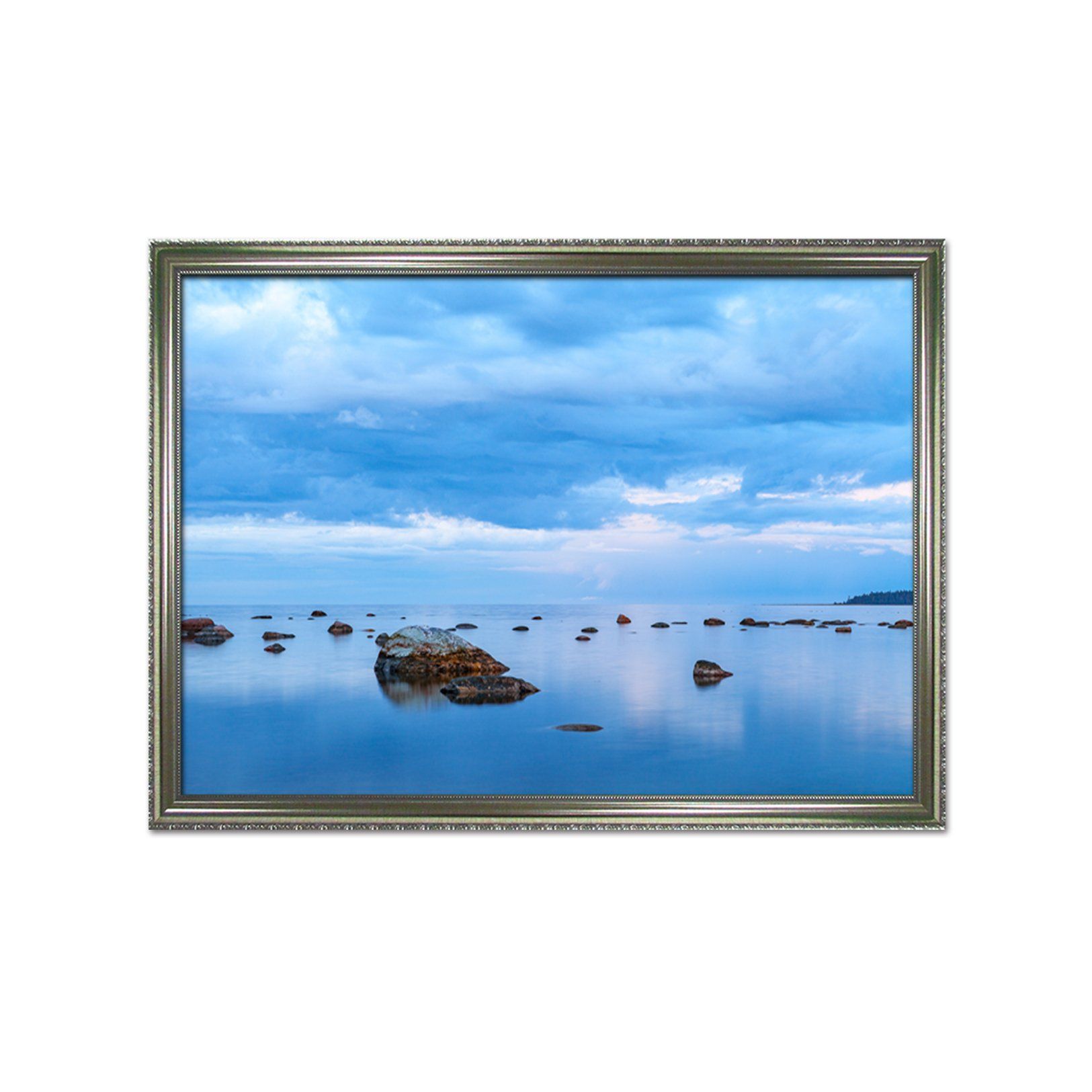 3D Beautiful Sea 159 Fake Framed Print Painting Wallpaper AJ Creativity Home 
