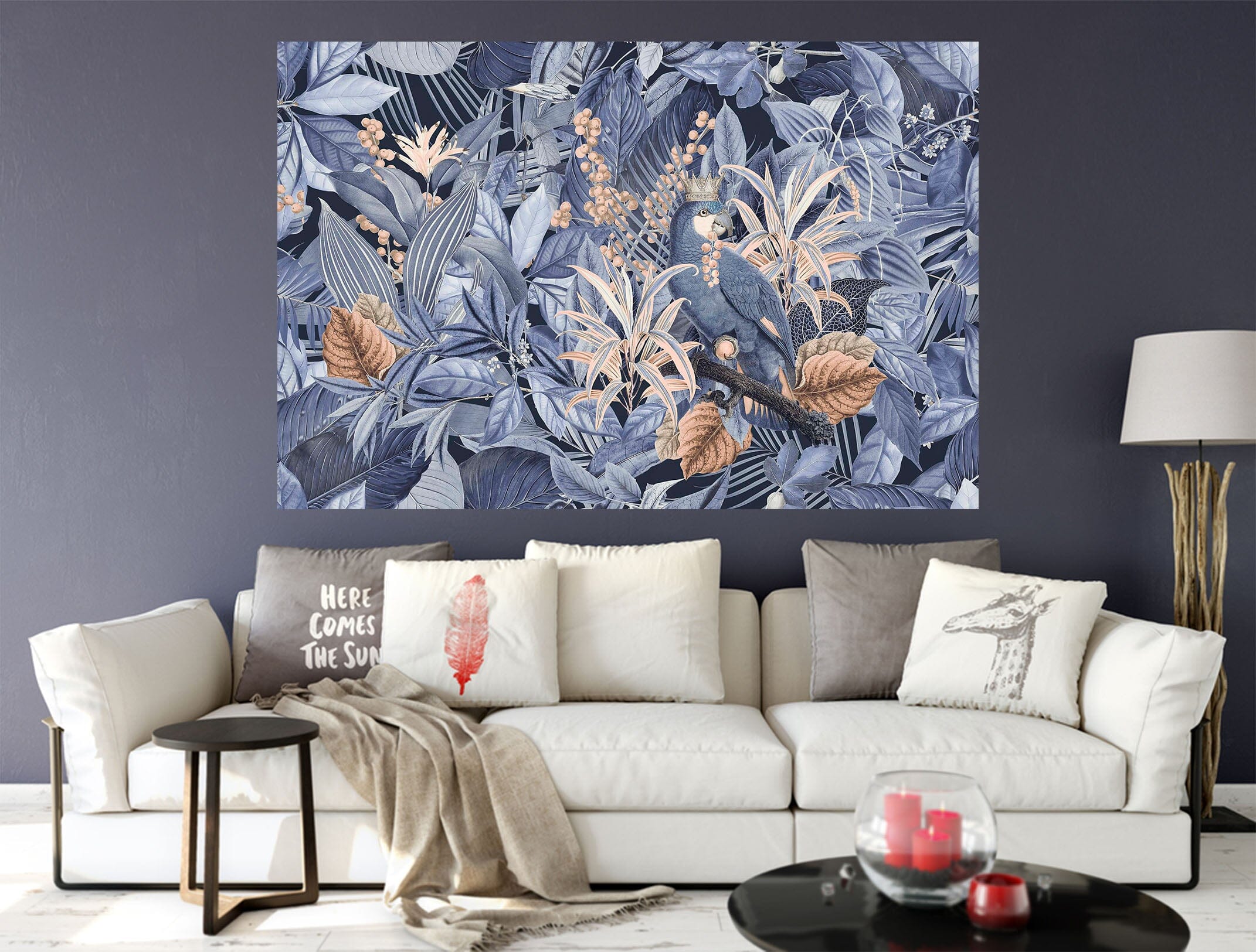 3D Night Forest 105 Andrea haase Wall Sticker Wallpaper AJ Wallpaper 2 