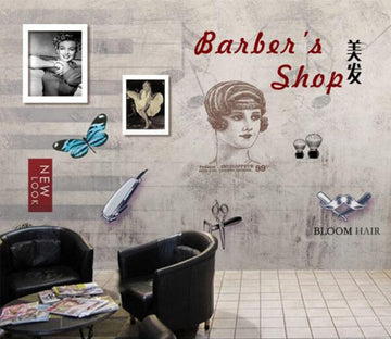 3D Cute Girl 1515 Wall Murals Wallpaper AJ Wallpaper 2 