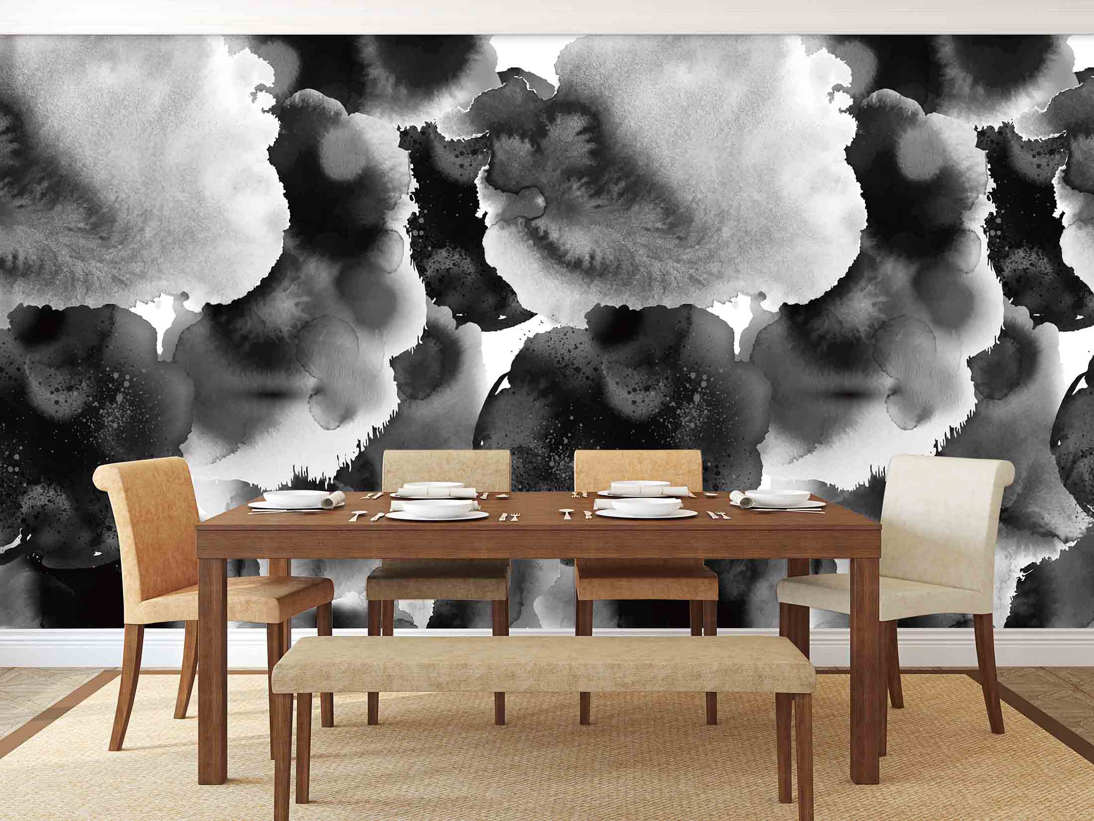 3D Black Smoke 325 Wallpaper AJ Wallpaper 2 