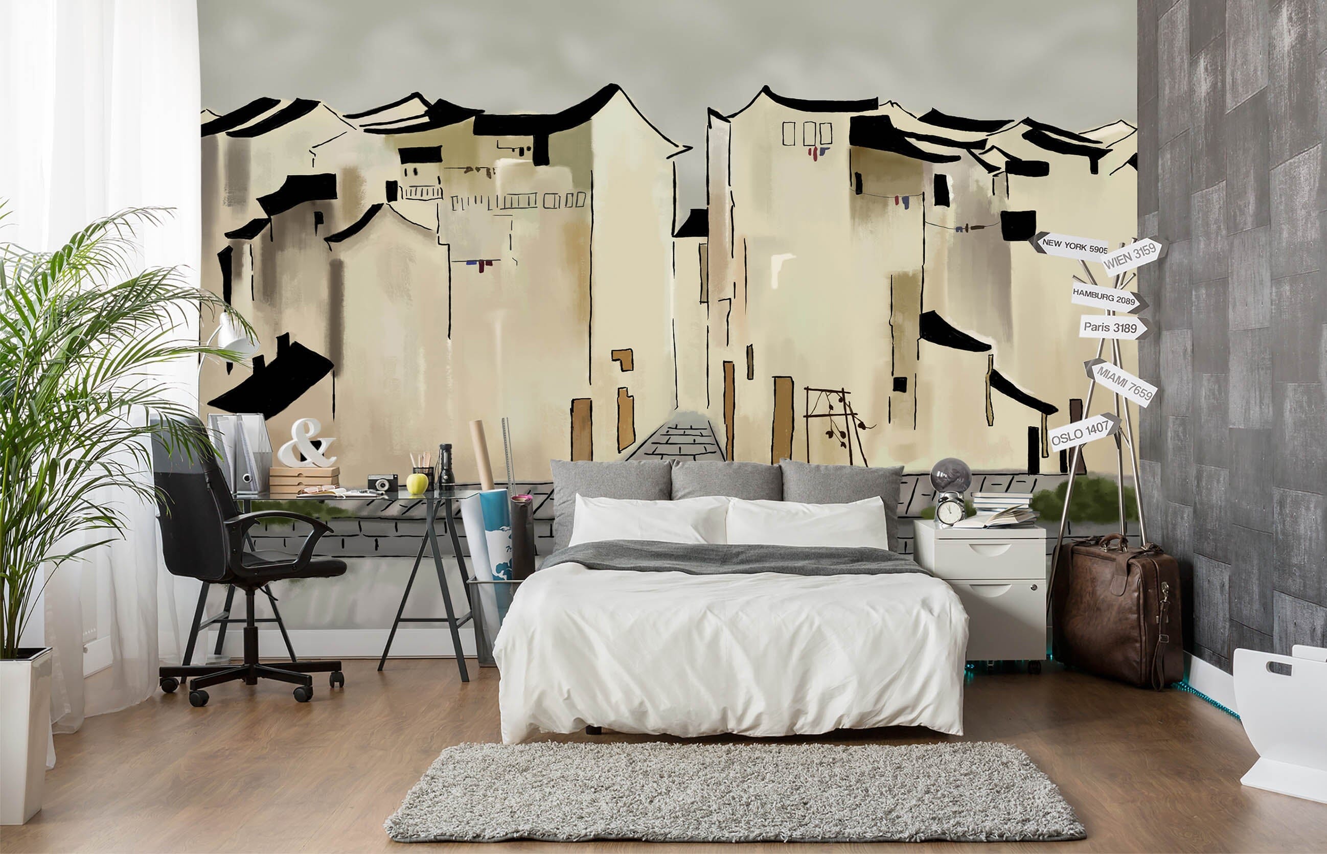 3D Abstract Wall 1616 Wall Murals Wallpaper AJ Wallpaper 2 