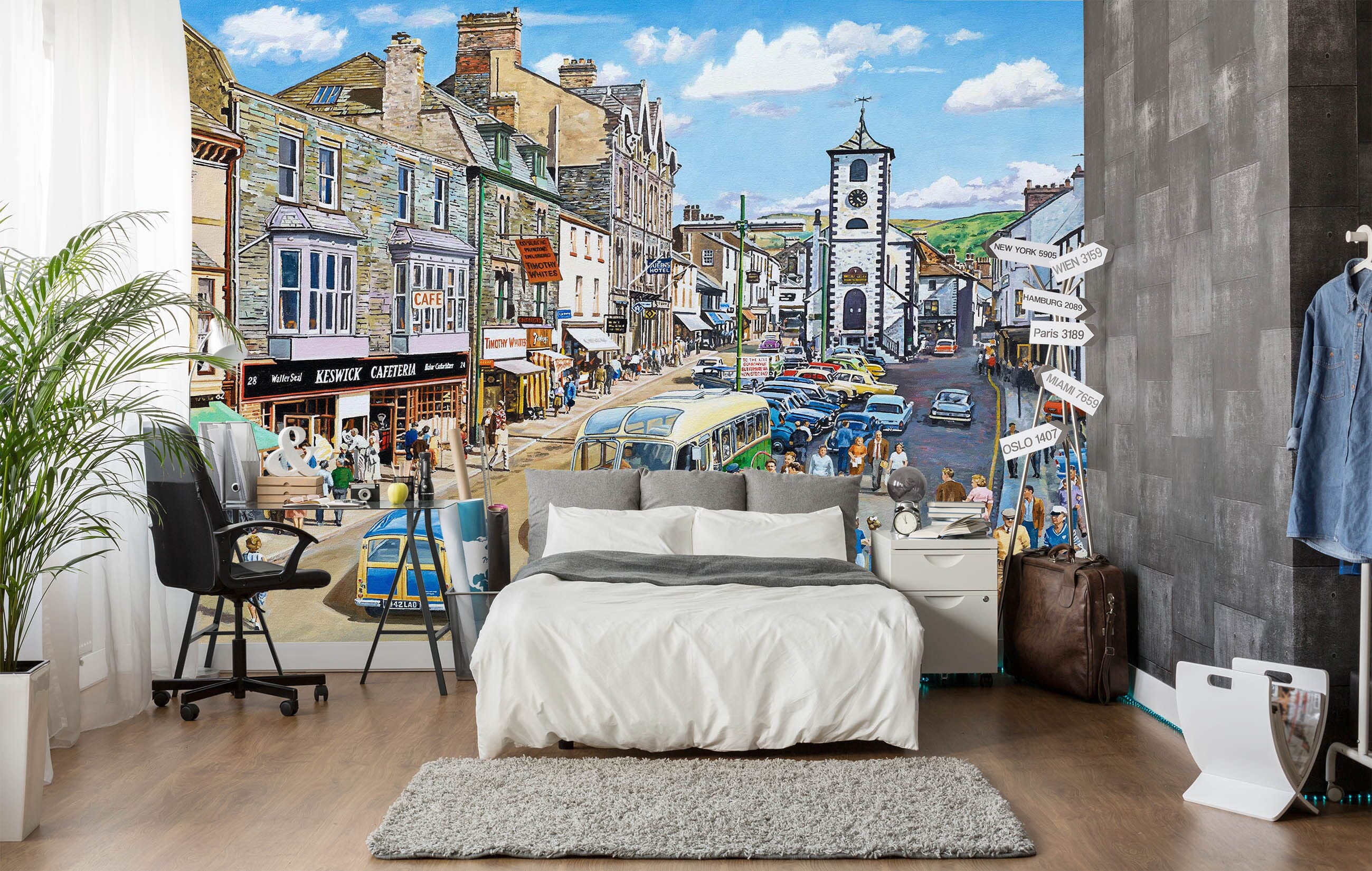 3D Keswick Cumbria 1032 Trevor Mitchell Wall Mural Wall Murals Wallpaper AJ Wallpaper 2 