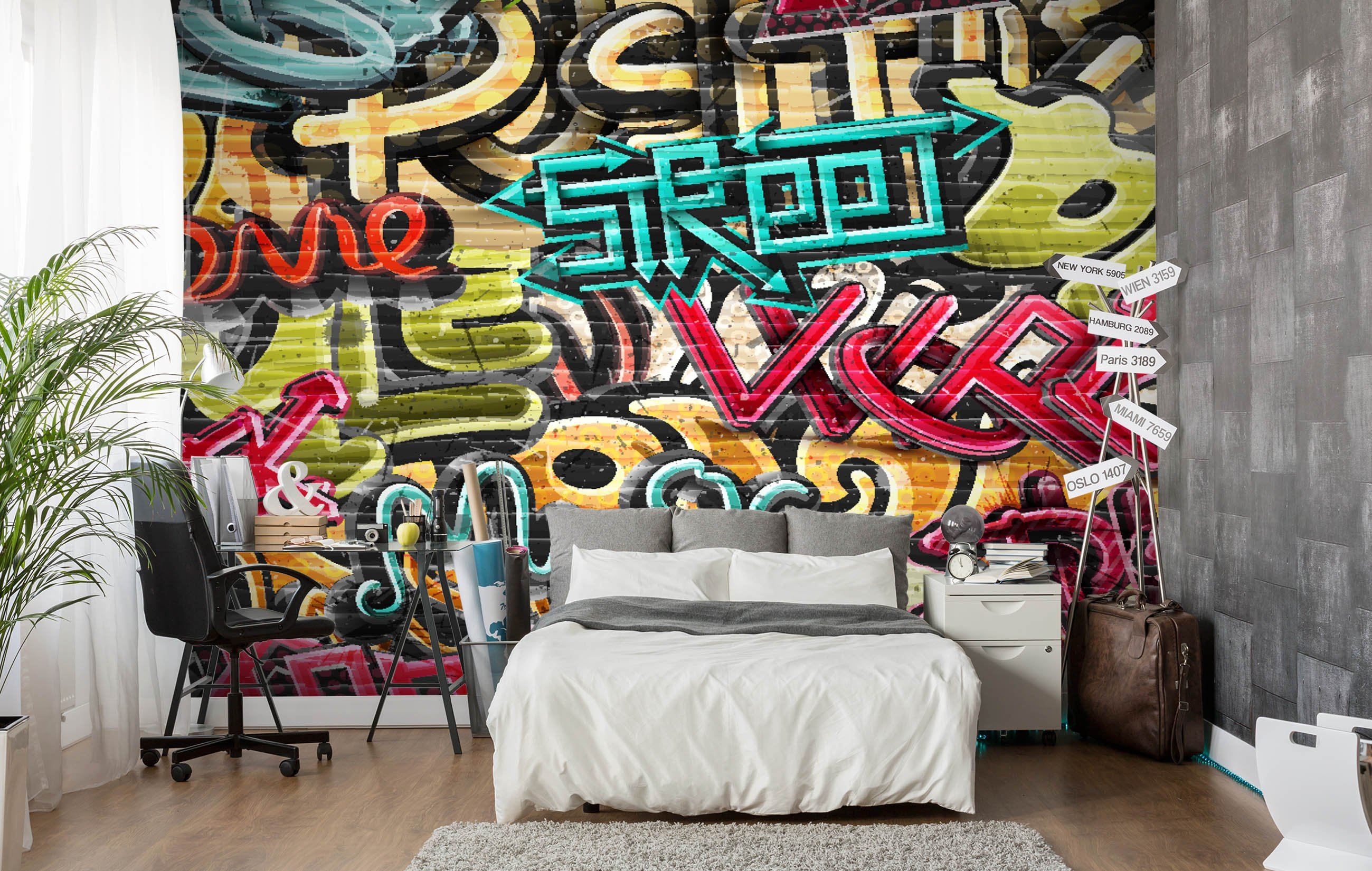 3D Cartoon Color Font 694 Wallpaper AJ Wallpaper 