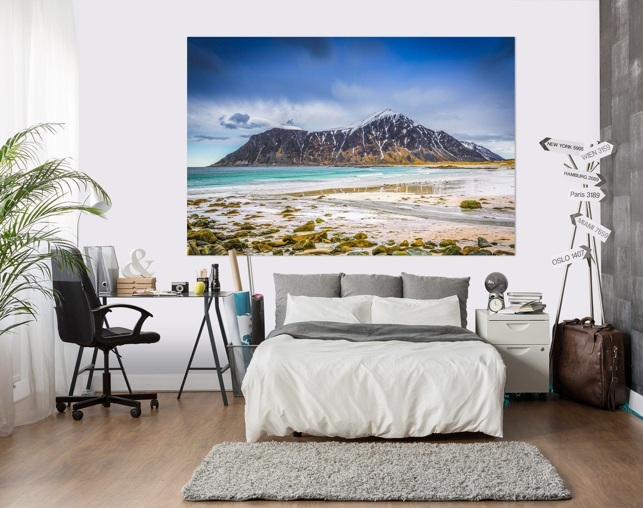 3D Green Sea 187 Marco Carmassi Wall Sticker Wallpaper AJ Wallpaper 2 