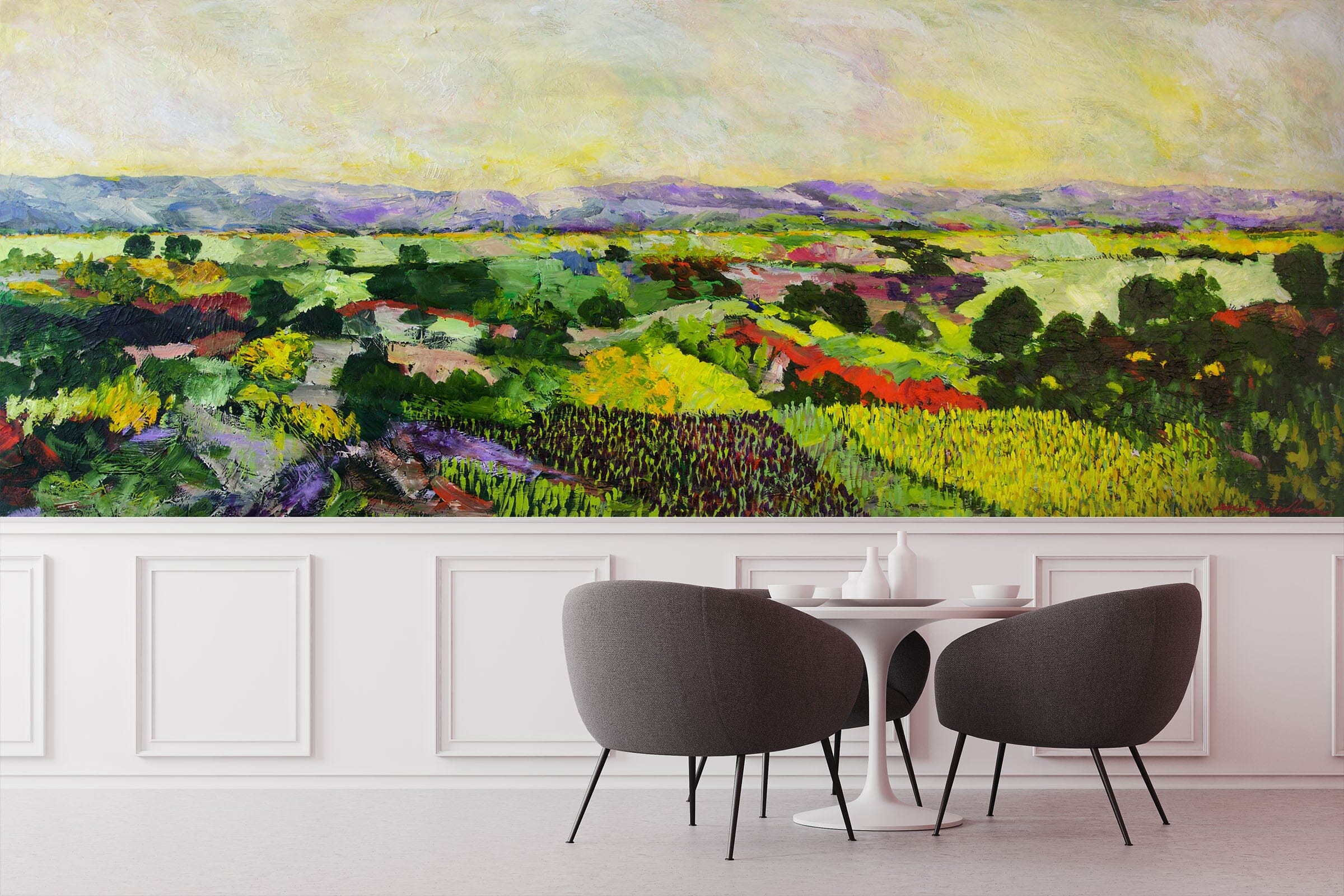 3D Field Oil Painting 199 Allan P. Friedlander Wall Mural Wall Murals Wallpaper AJ Wallpaper 2 