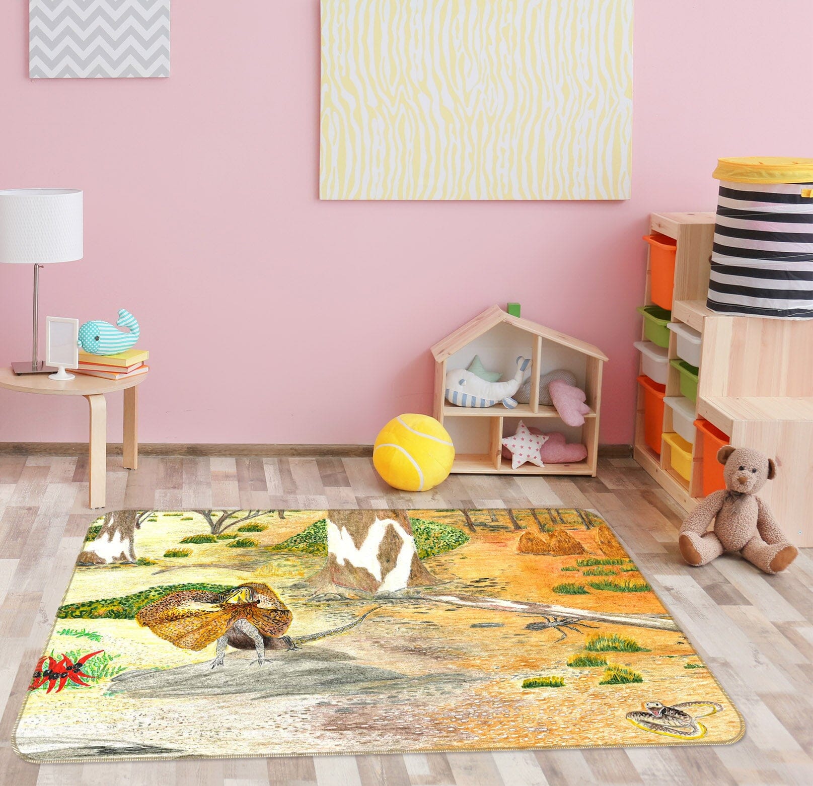 3D Dusk Grassland 1509 Michael Sewell Rug Non Slip Rug Mat Mat AJ Creativity Home 