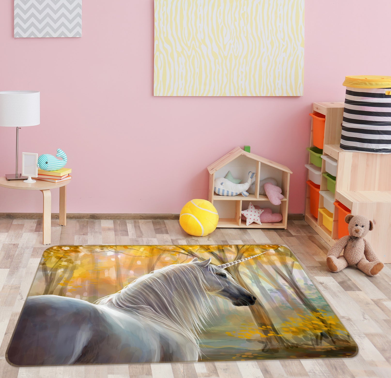 3D Maple Horse 022 Animal Non Slip Rug Mat