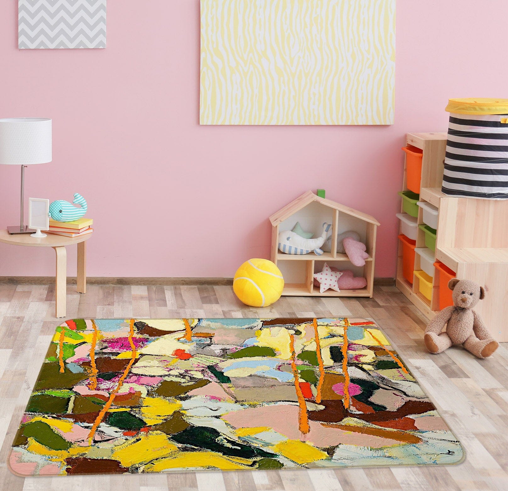 3D Beautiful Color 1020 Allan P. Friedlander Rug Non Slip Rug Mat Mat AJ Creativity Home 