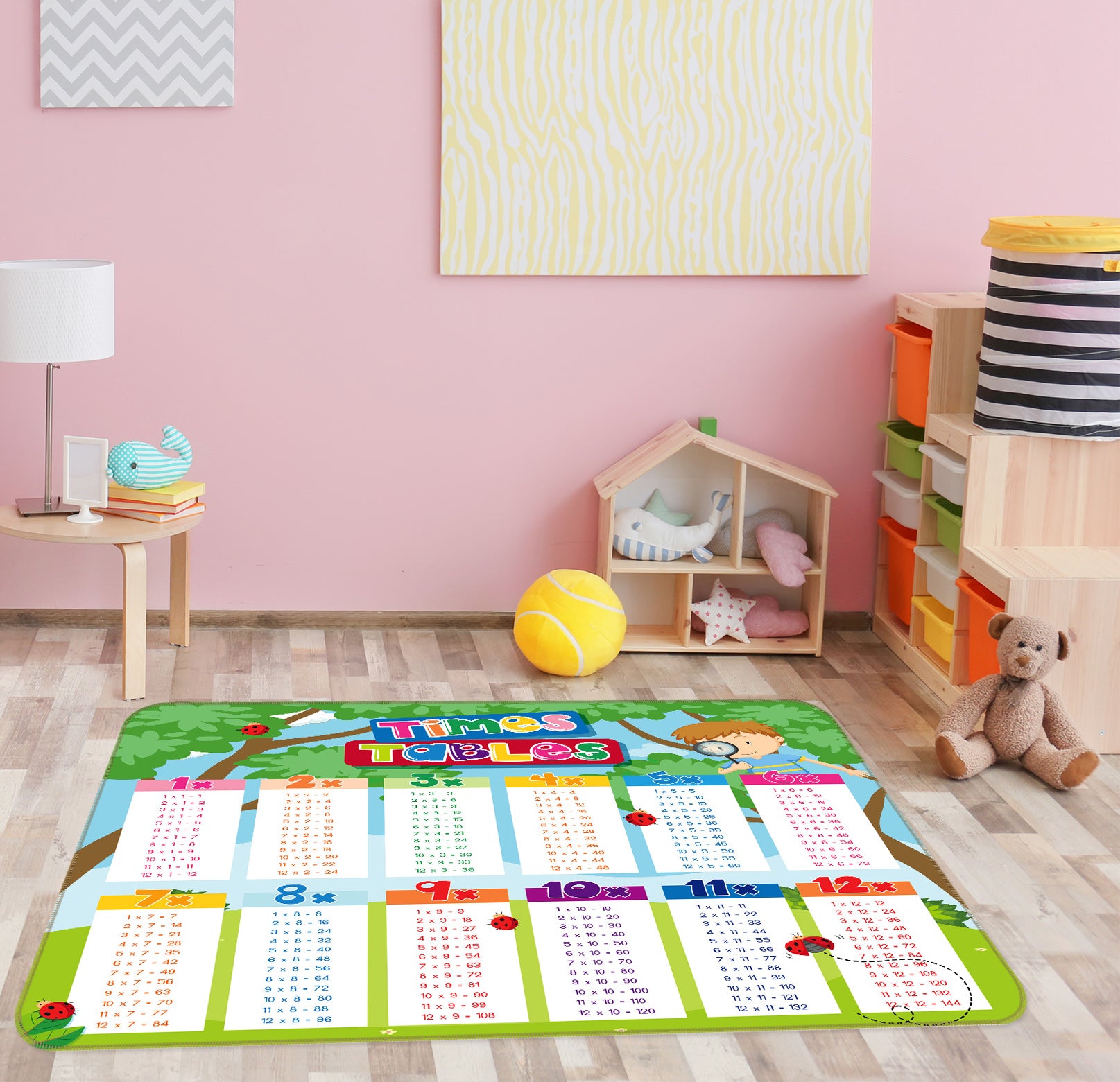 3D Child Learn 77157 Non Slip Rug Mat