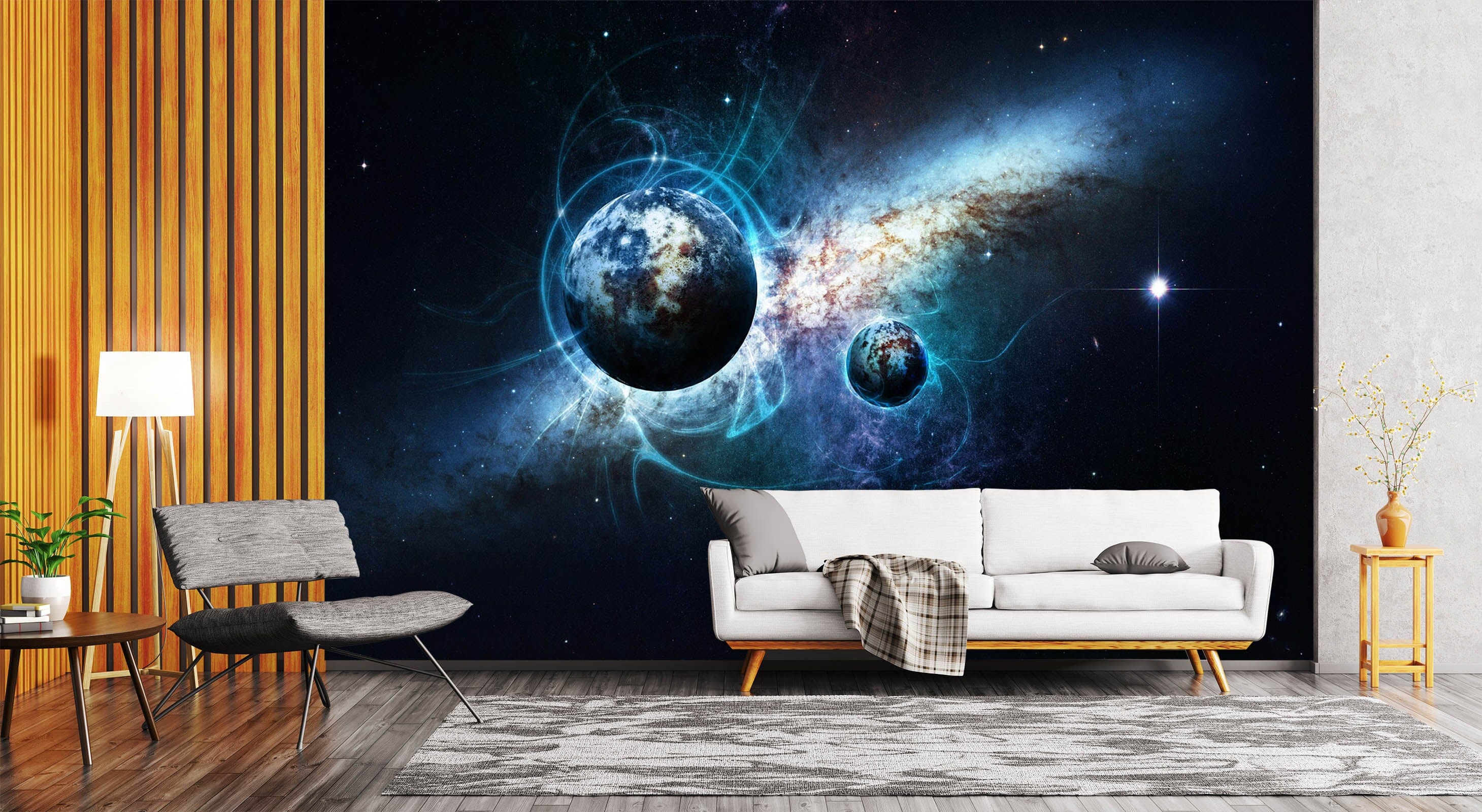 3D Space Planet 1413 Wall Murals Wallpaper AJ Wallpaper 2 