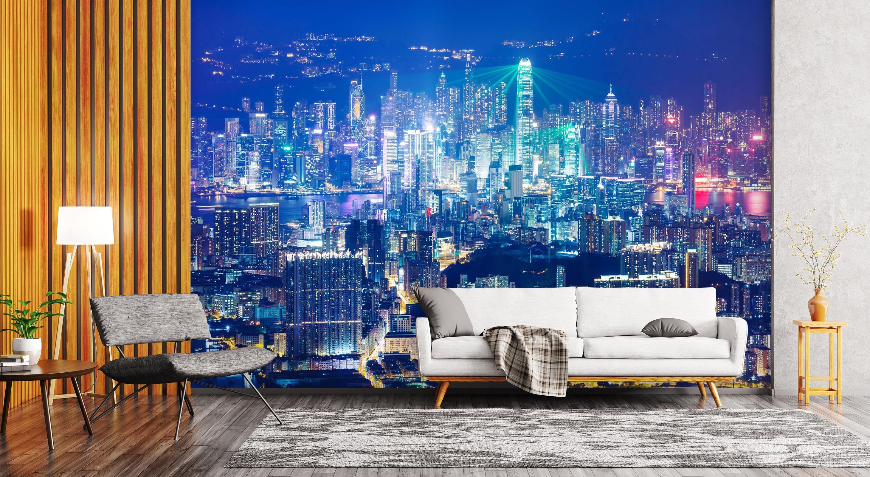 3D City Of Lights 1403 Wall Murals Wallpaper AJ Wallpaper 2 