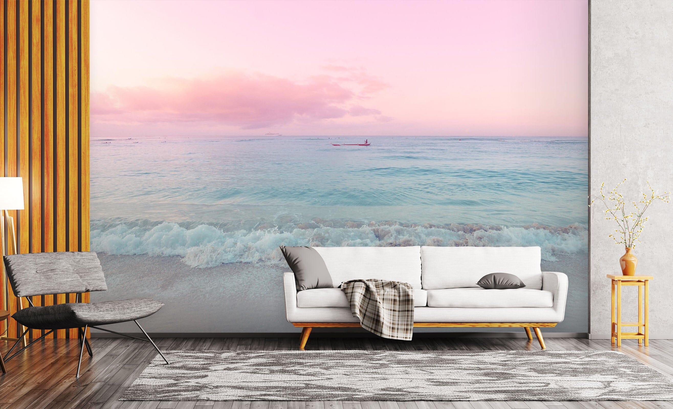 3D Pink Clouds 113 Noirblanc777 Wall Mural Wall Murals Wallpaper AJ Wallpaper 2 