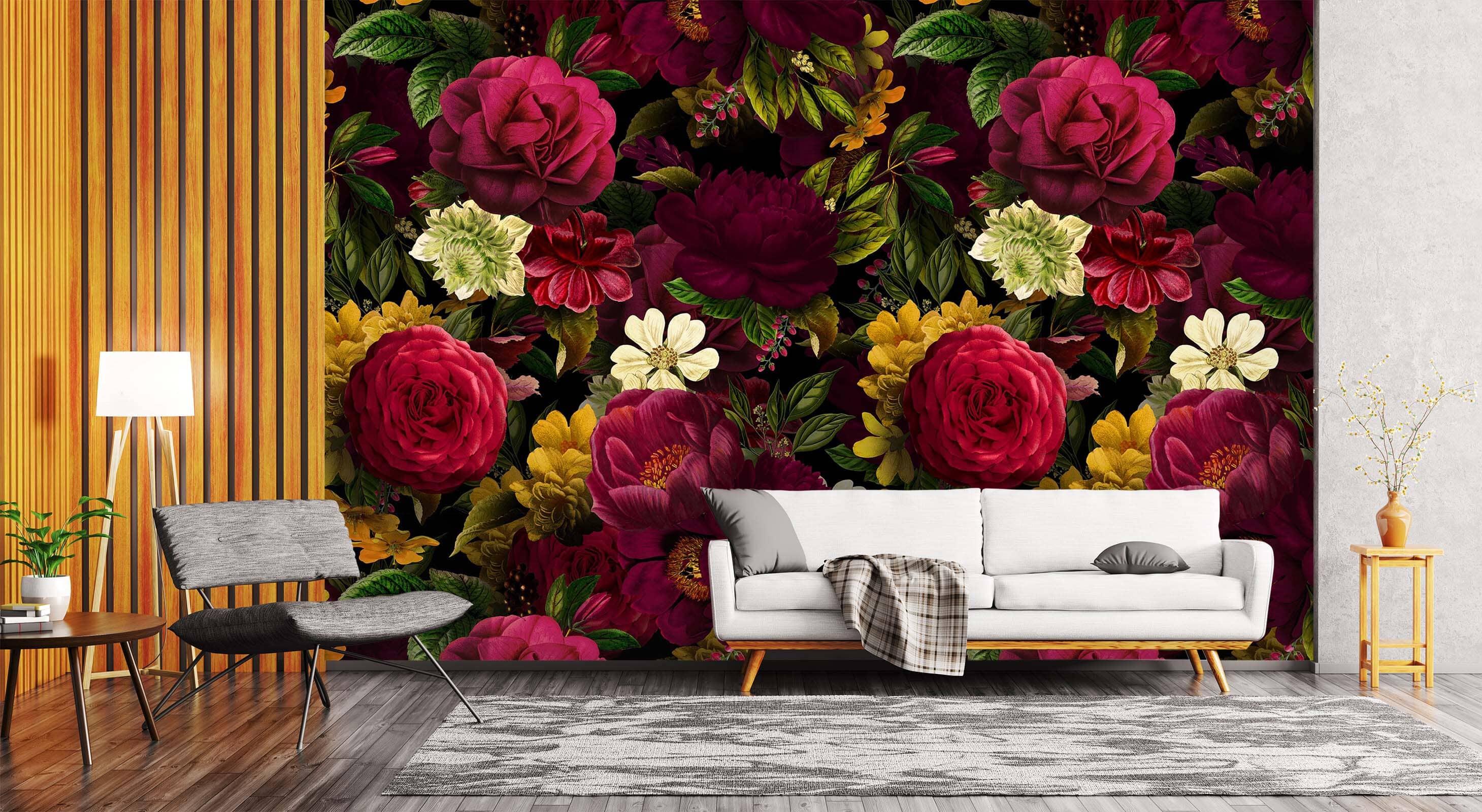 3D Frosty Rose 1399 Uta Naumann Wall Mural Wall Murals Wallpaper AJ Wallpaper 2 
