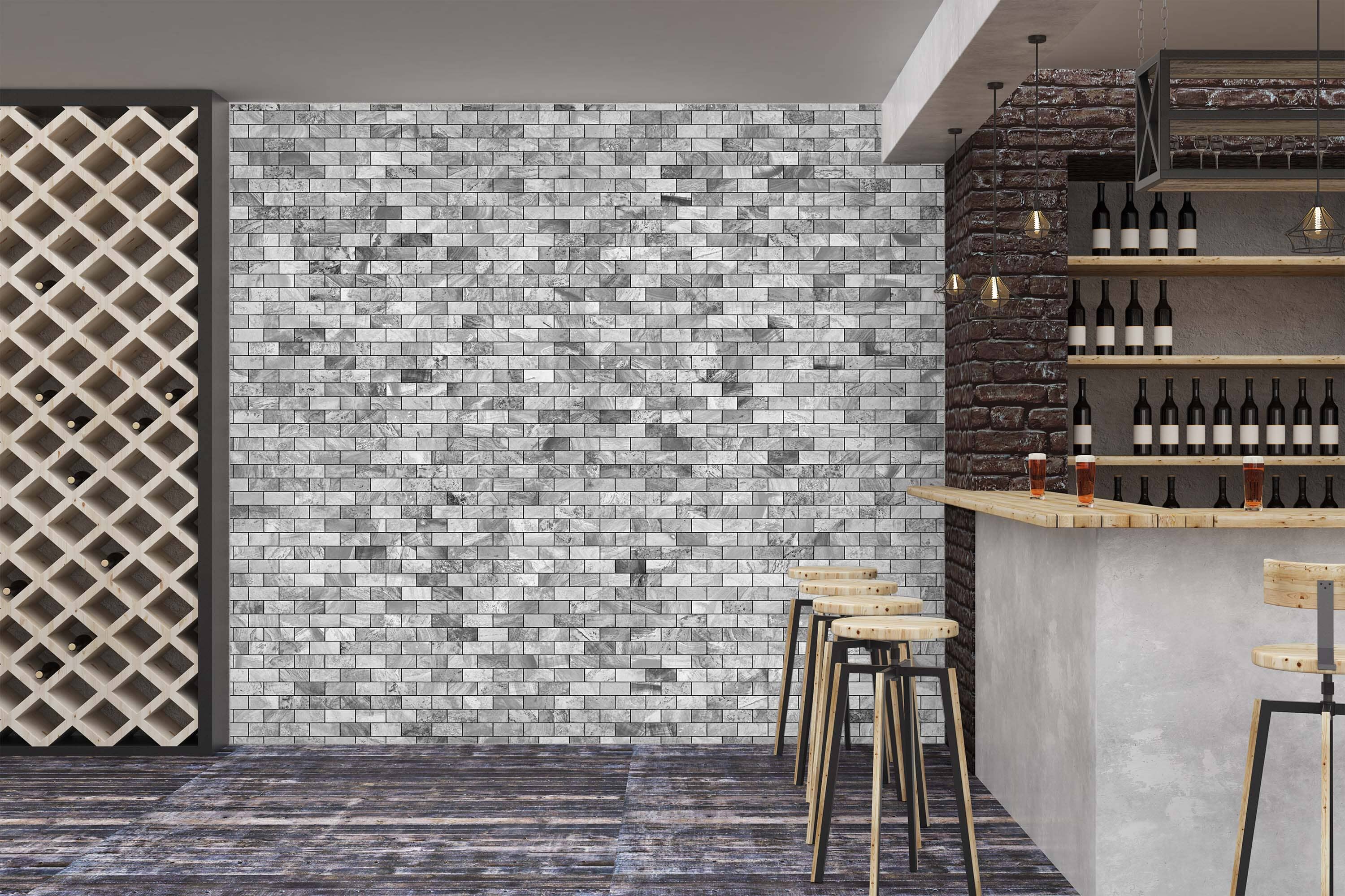 3D Bricks Stacked 1428 Wall Murals Wallpaper AJ Wallpaper 2 