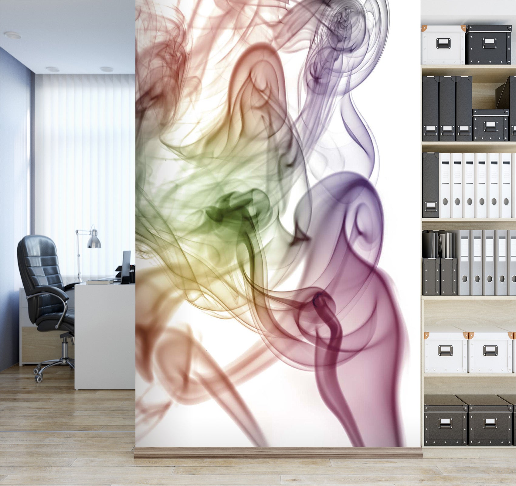 3D Color Smoke 101 Assaf Frank Wall Mural Wall Murals