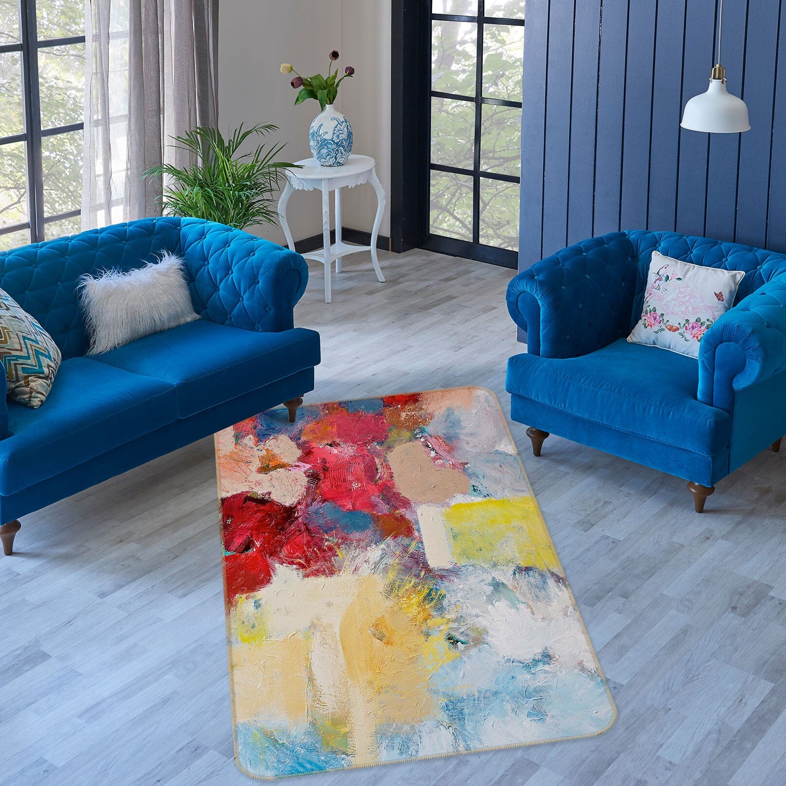 3D Color Graffiti 3001 Allan P. Friedlander Rug Non Slip Rug Mat Mat AJ Creativity Home 