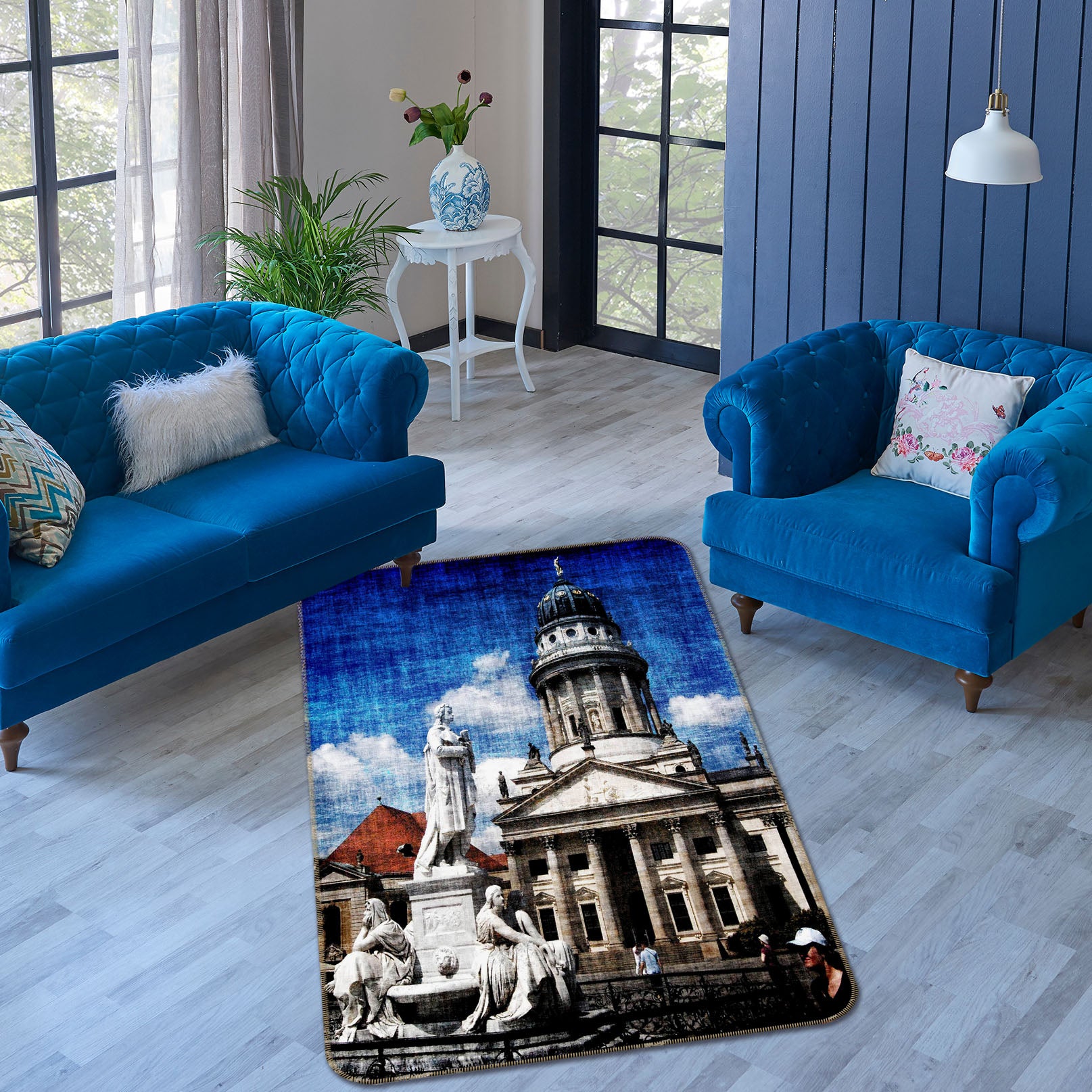 3D Building 32142 Non Slip Rug Mat