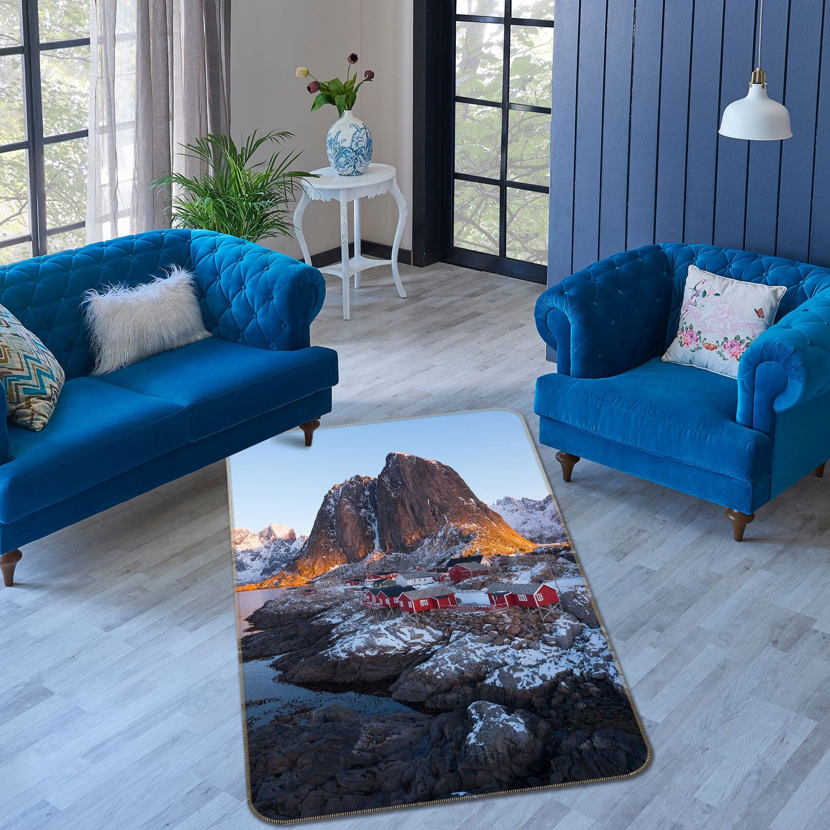 3D Volcanic Eruptions 1195 Marco Carmassi Rug Non Slip Rug Mat Mat AJ Creativity Home 
