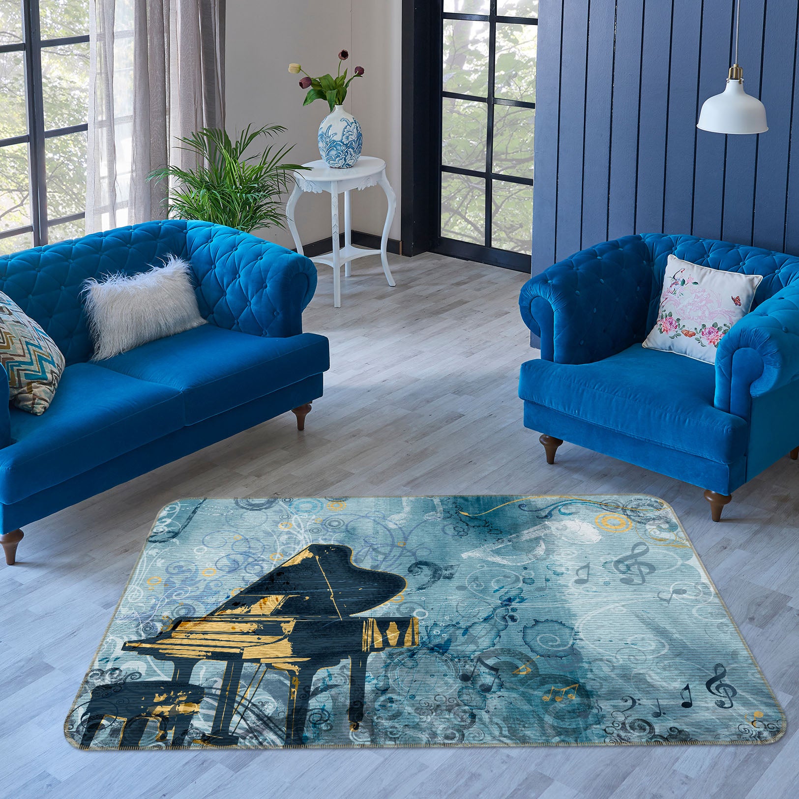 3D Piano 35228 Non Slip Rug Mat