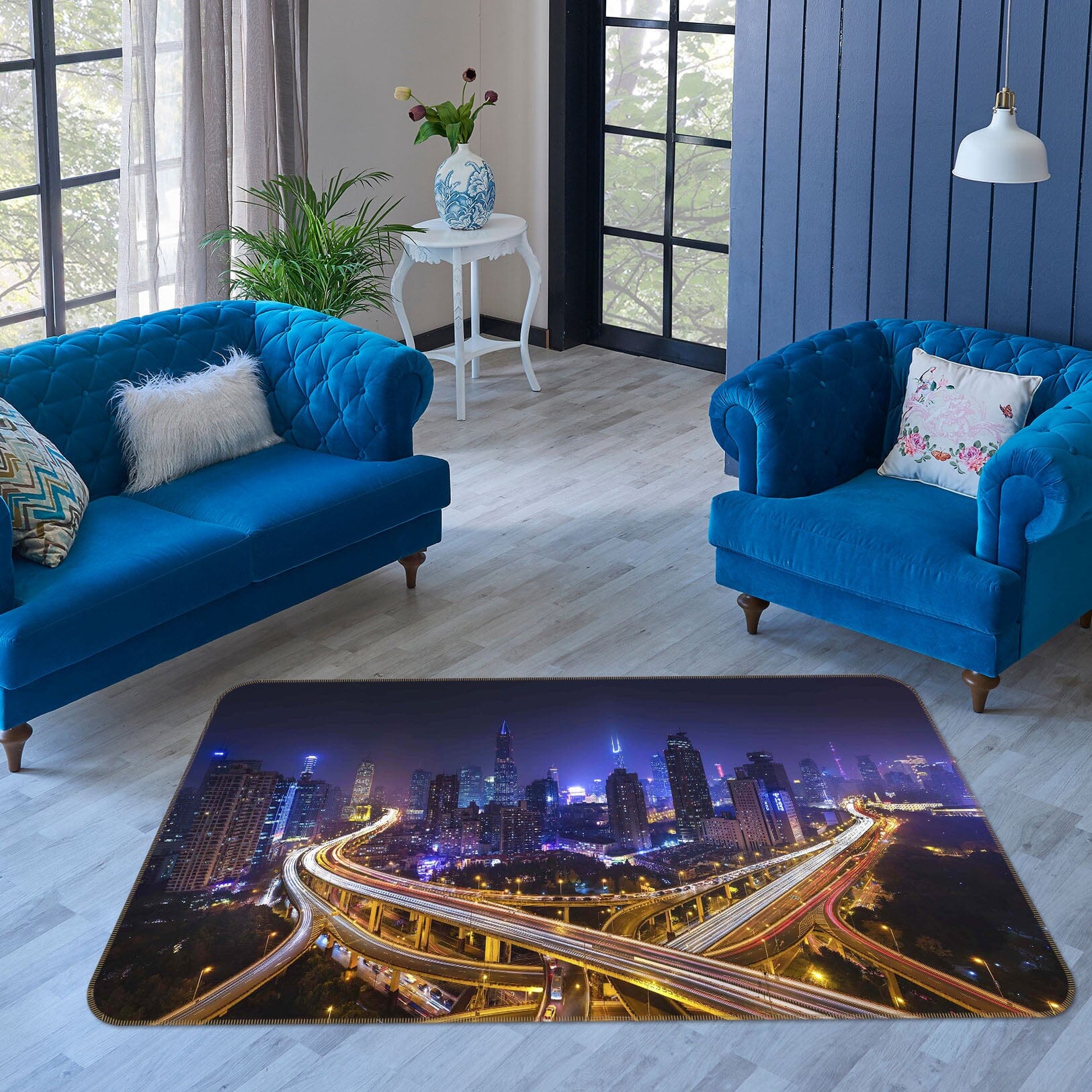 3D Transportation Hub 1165 Marco Carmassi Rug Non Slip Rug Mat Mat AJ Creativity Home 