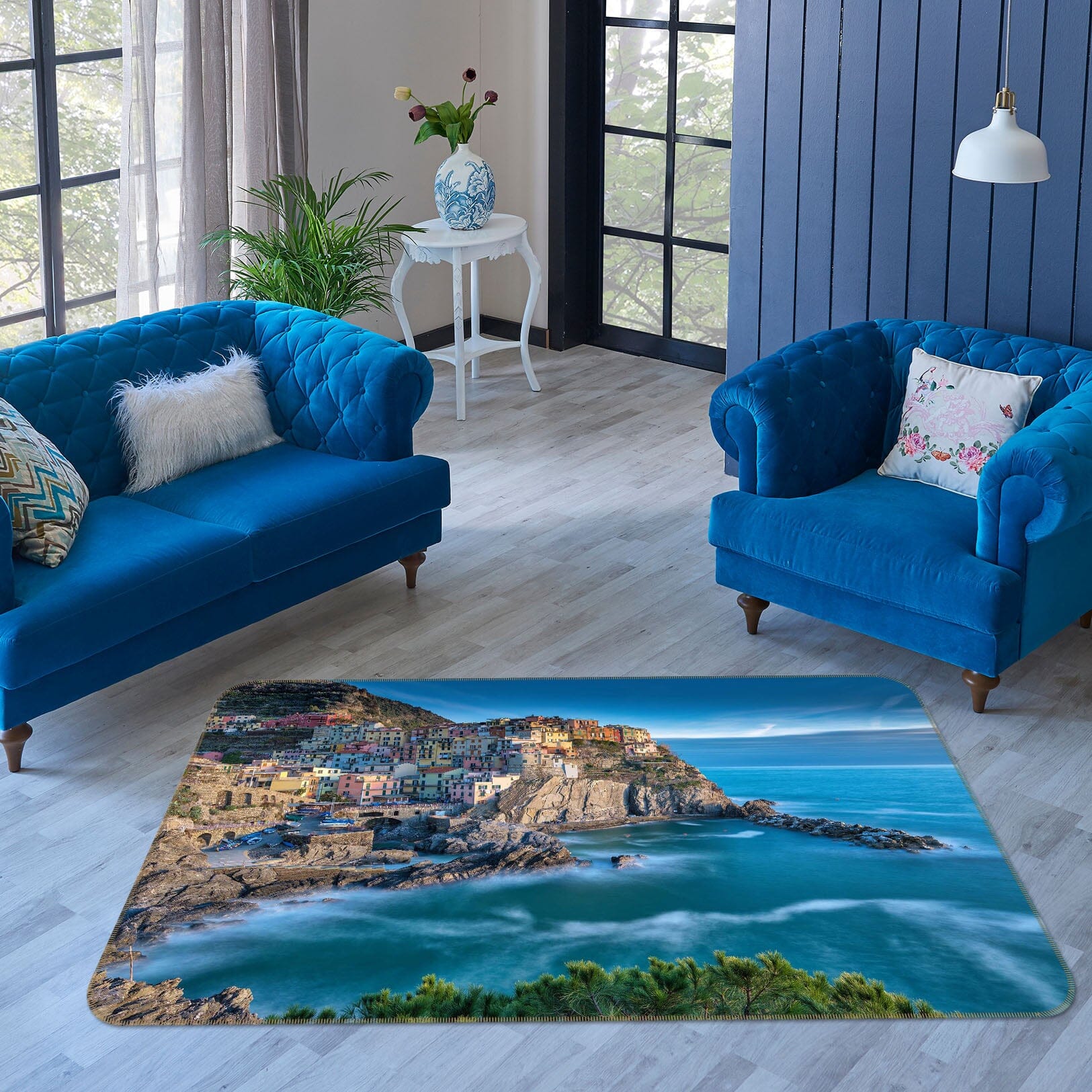 3D Alpine Sea 1113 Marco Carmassi Rug Non Slip Rug Mat Mat AJ Creativity Home 