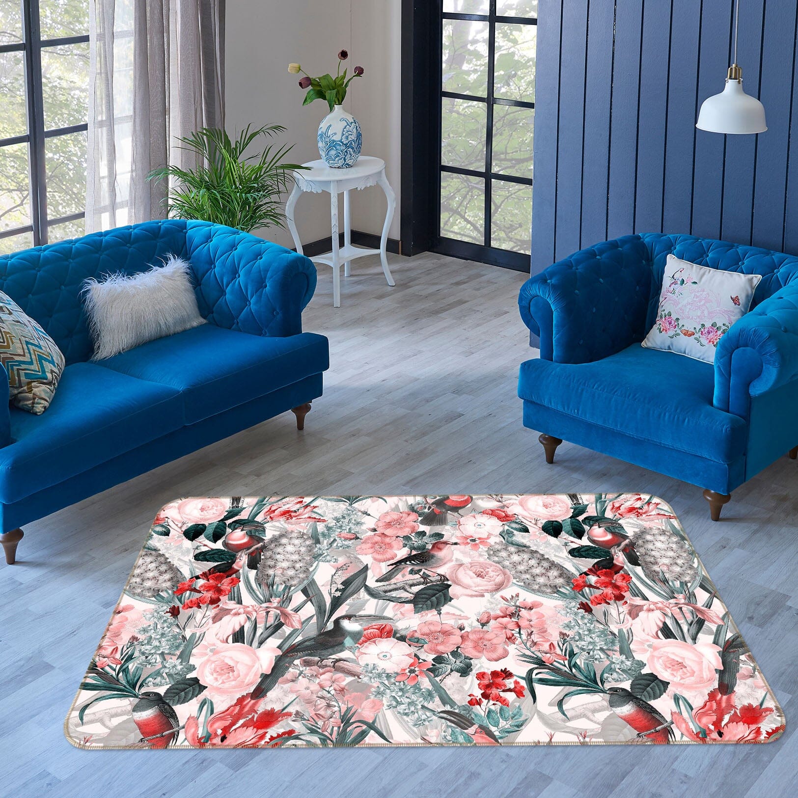 3D Graffiti Garden 172 Uta Naumann Rug Non Slip Rug Mat Mat AJ Creativity Home 