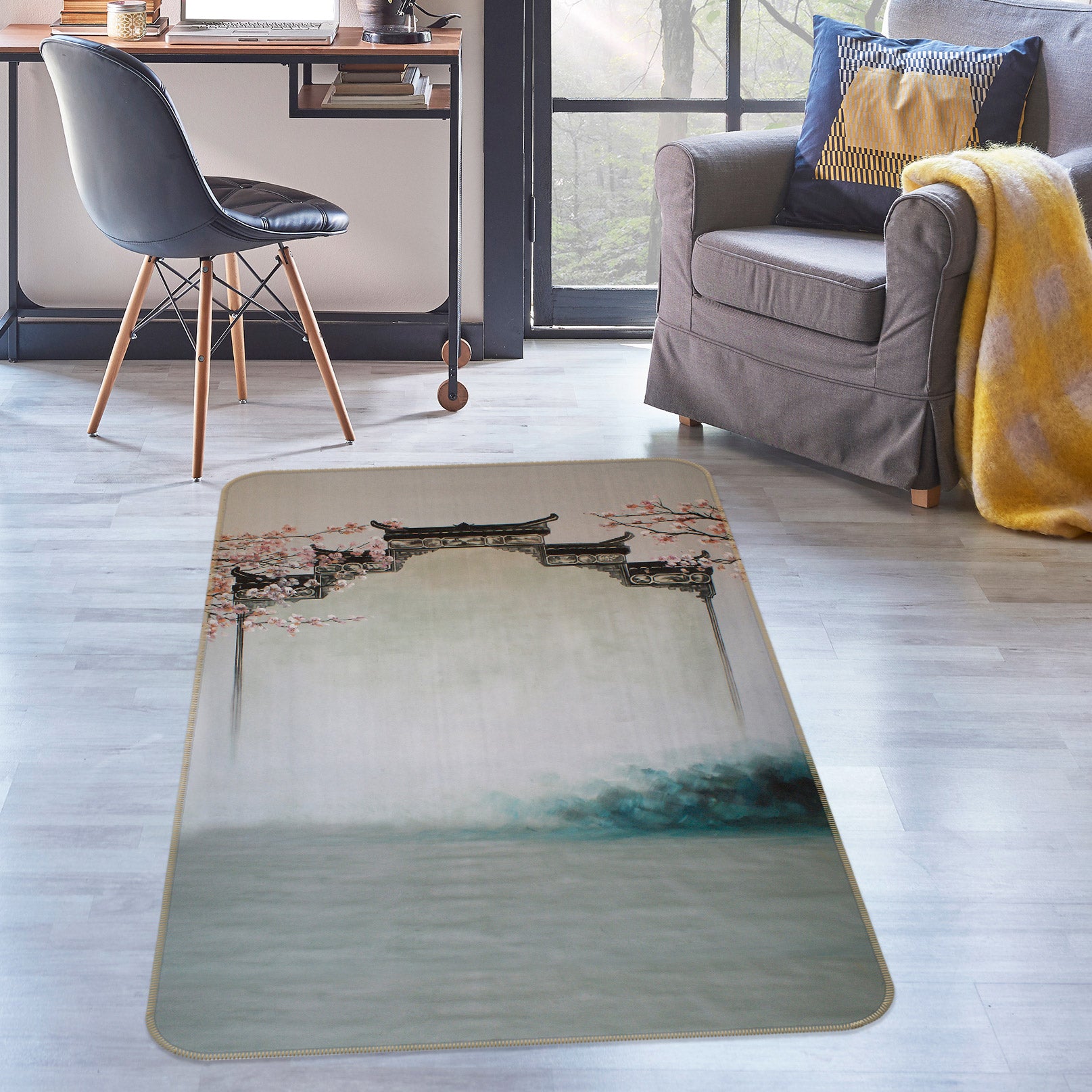 3D Wall 76089 Non Slip Rug Mat