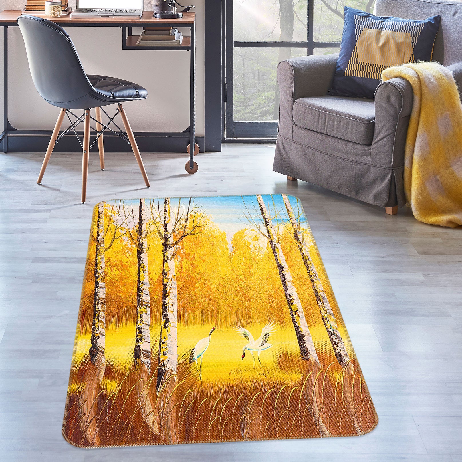 3D Trunk 76150 Non Slip Rug Mat