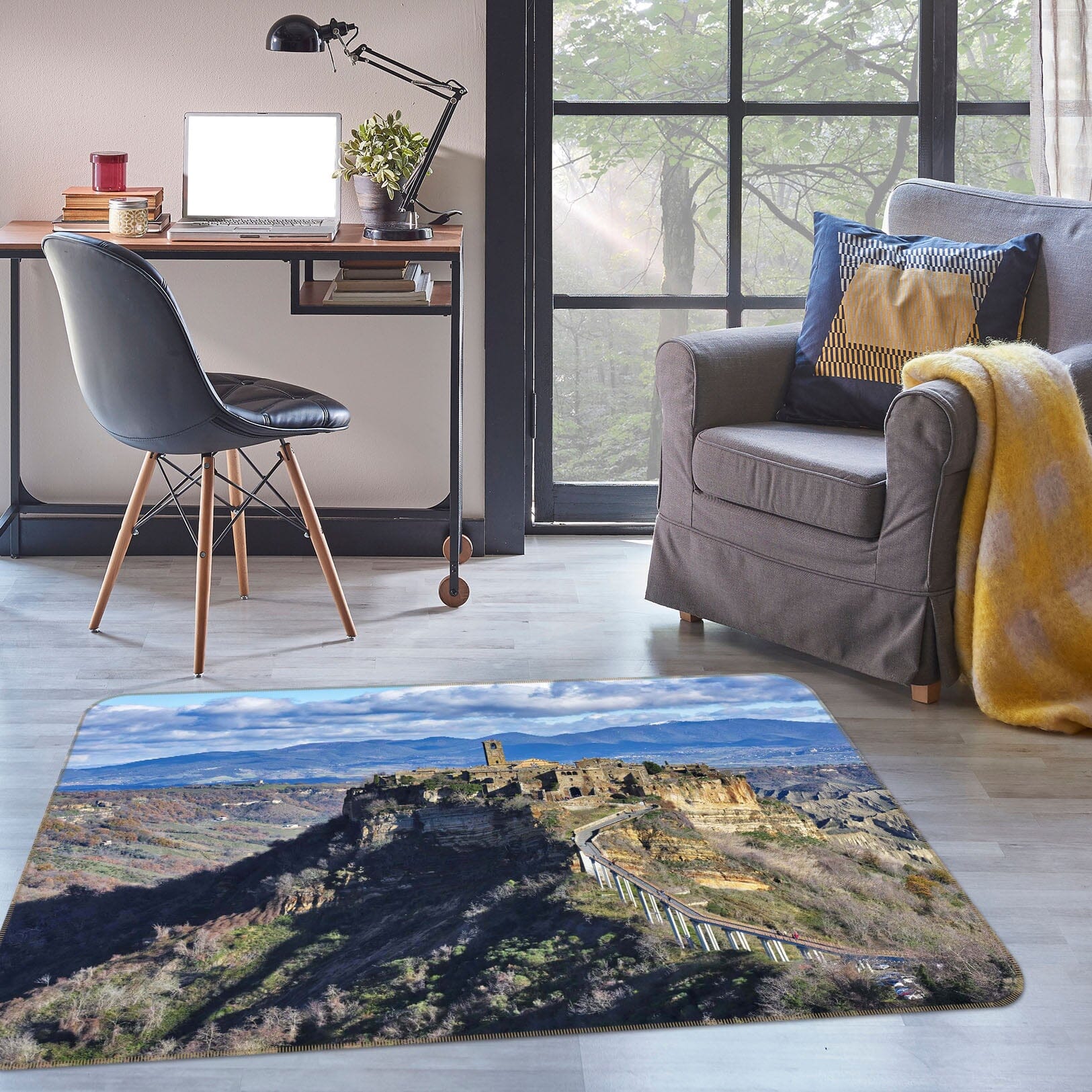 3D Towering Mountain Peak 1118 Marco Carmassi Rug Non Slip Rug Mat Mat AJ Creativity Home 