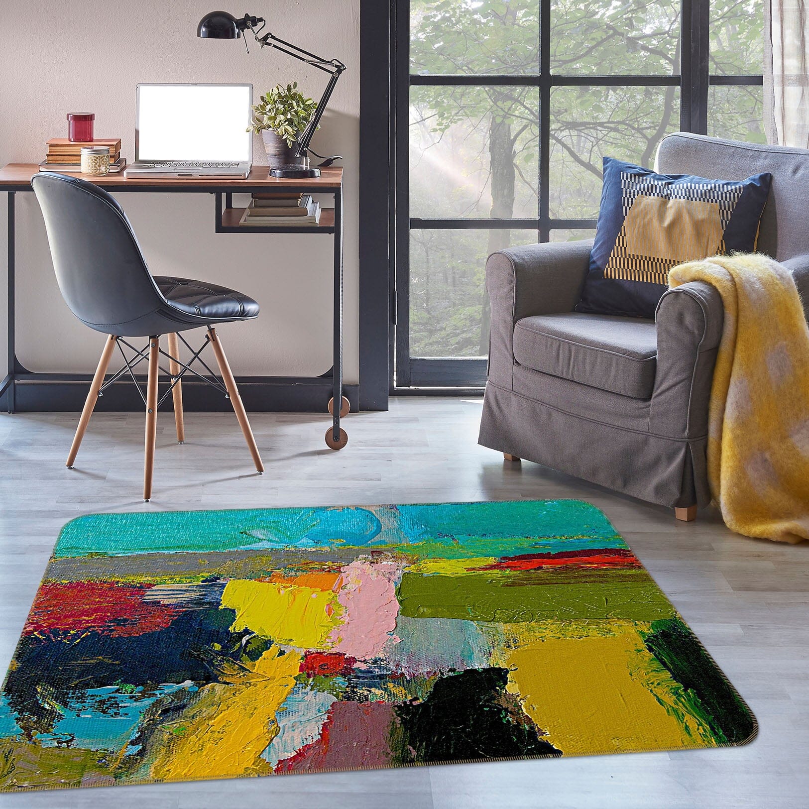 3D Color Painting 1060 Allan P. Friedlander Rug Non Slip Rug Mat Mat AJ Creativity Home 