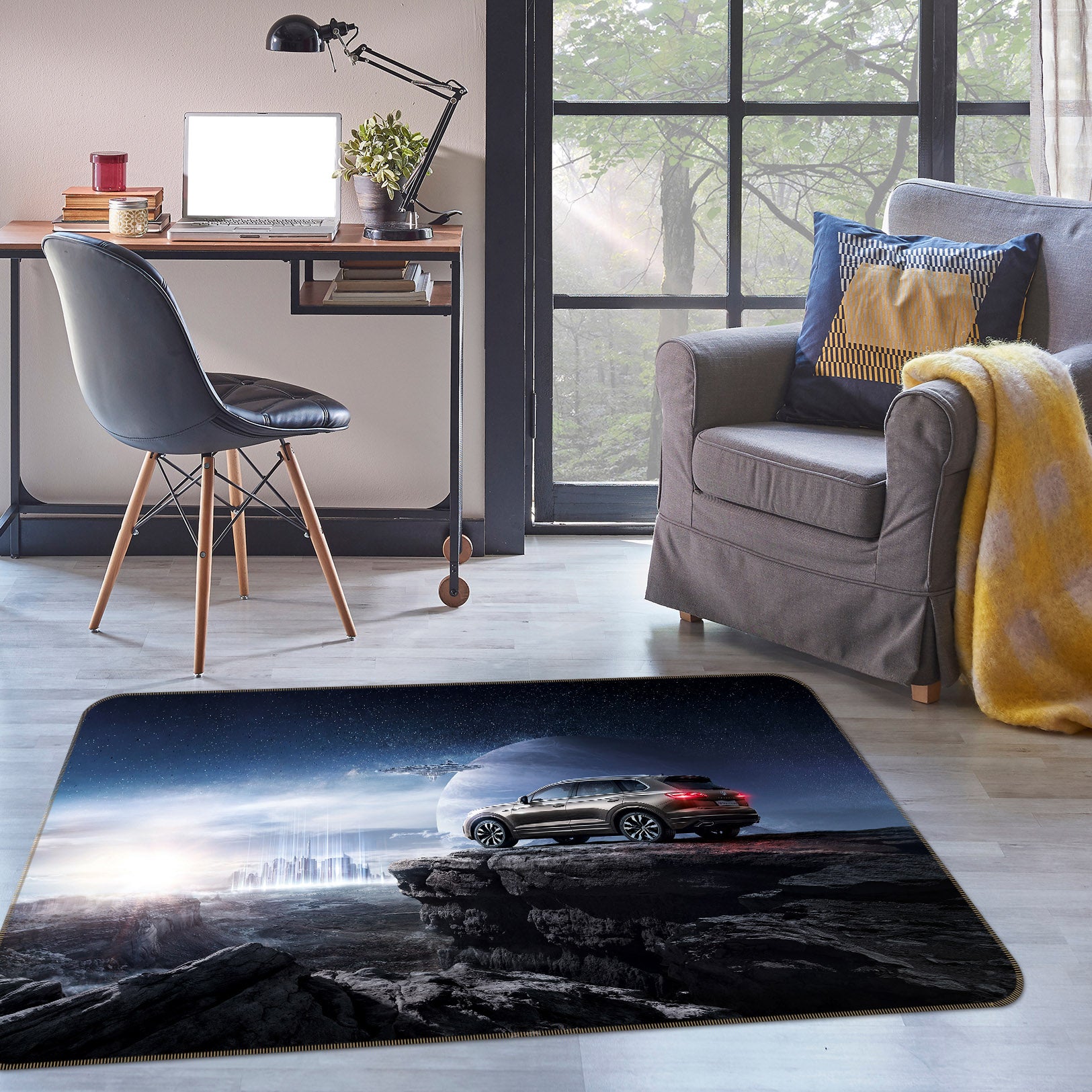 3D Cliff Car 38222 Vehicle Non Slip Rug Mat