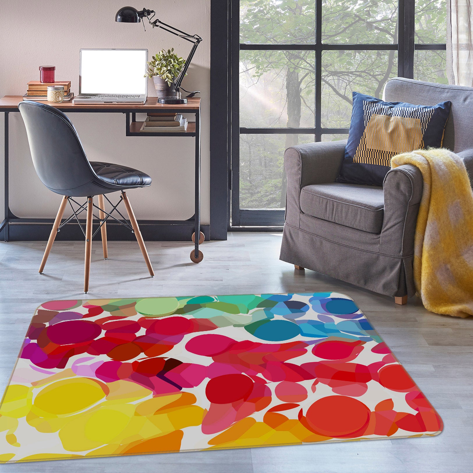 3D Inspiration 70039 Shandra Smith Rug Non Slip Rug Mat
