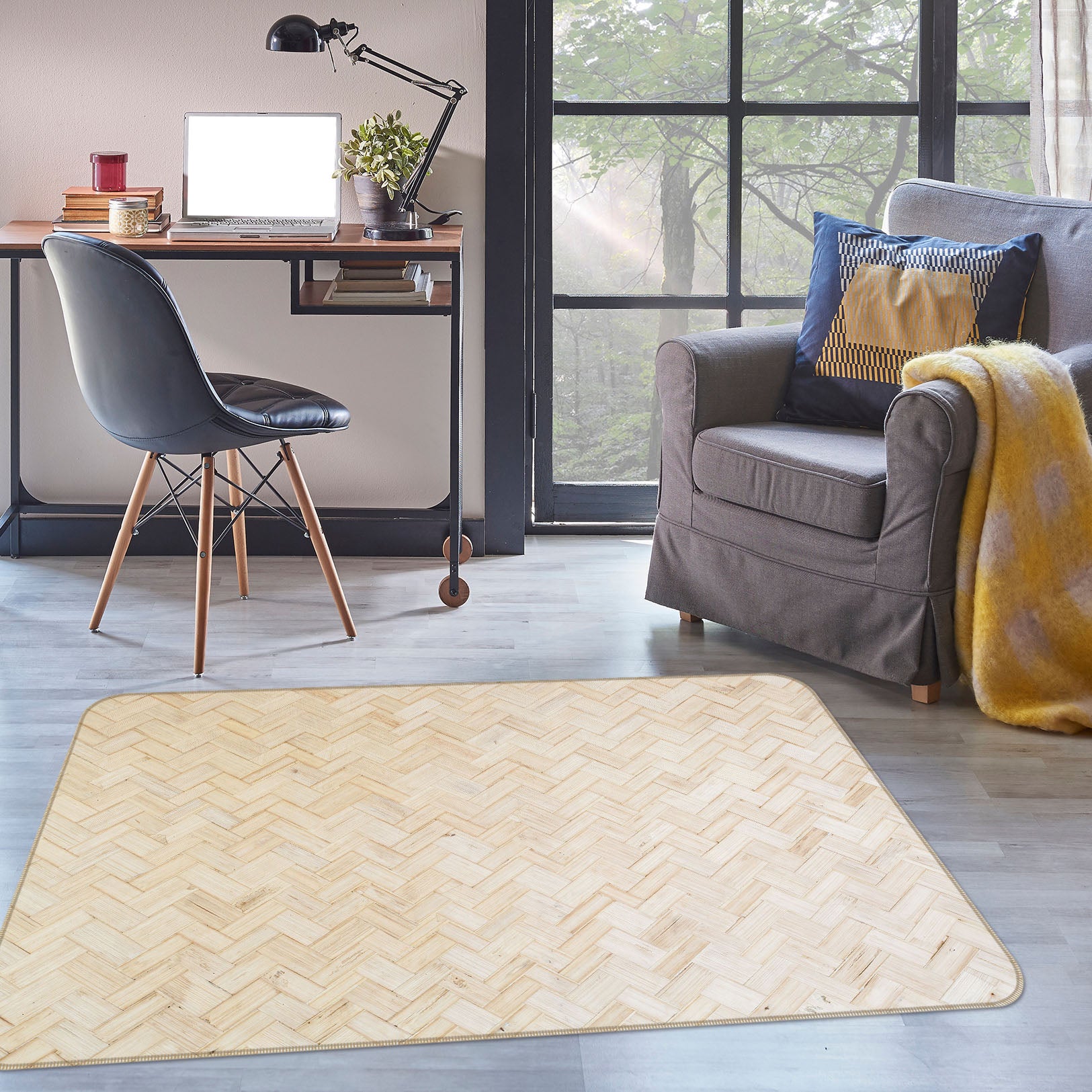 3D Texture 31082 Non Slip Rug Mat