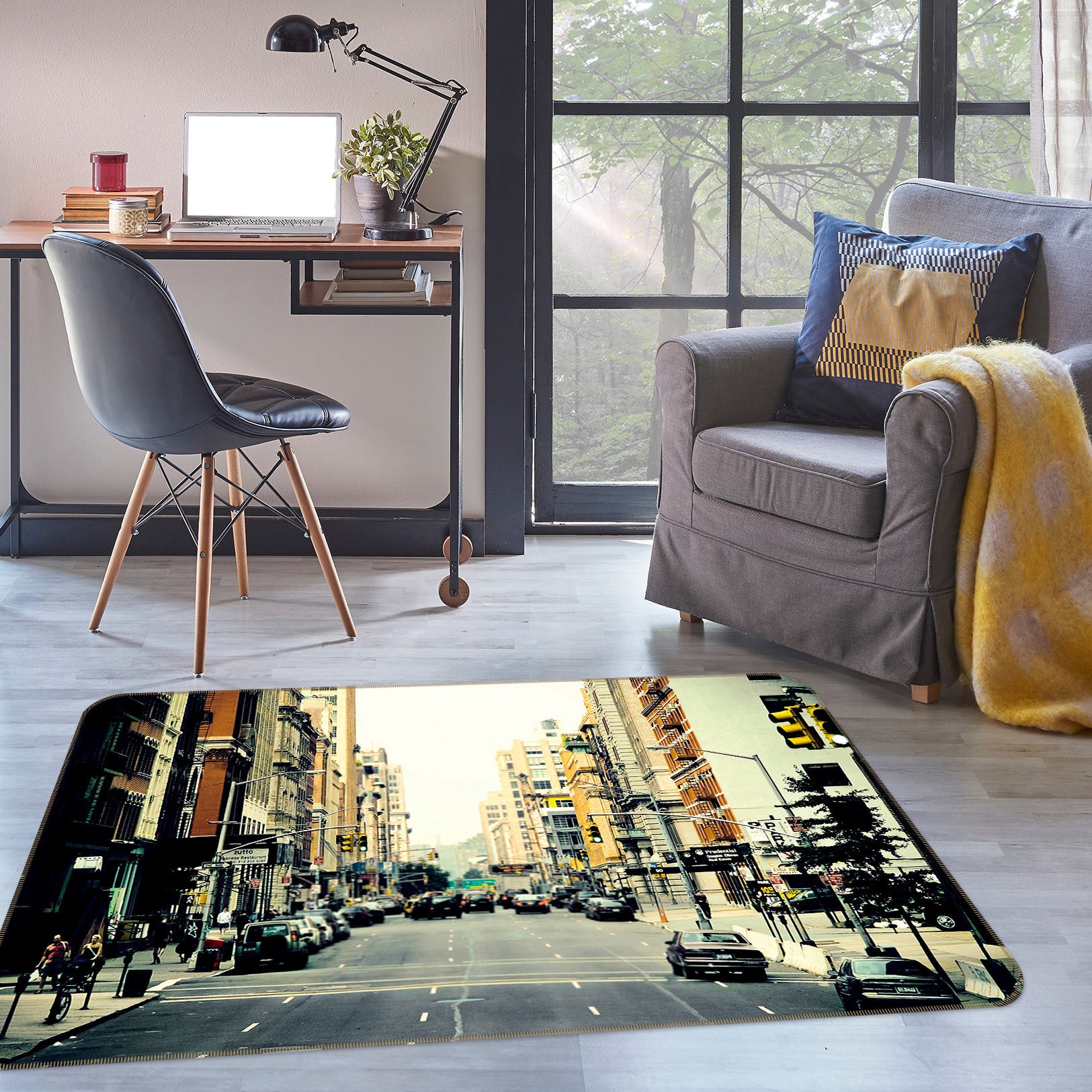 3D High-Rise Vehicles 75180 Non Slip Rug Mat